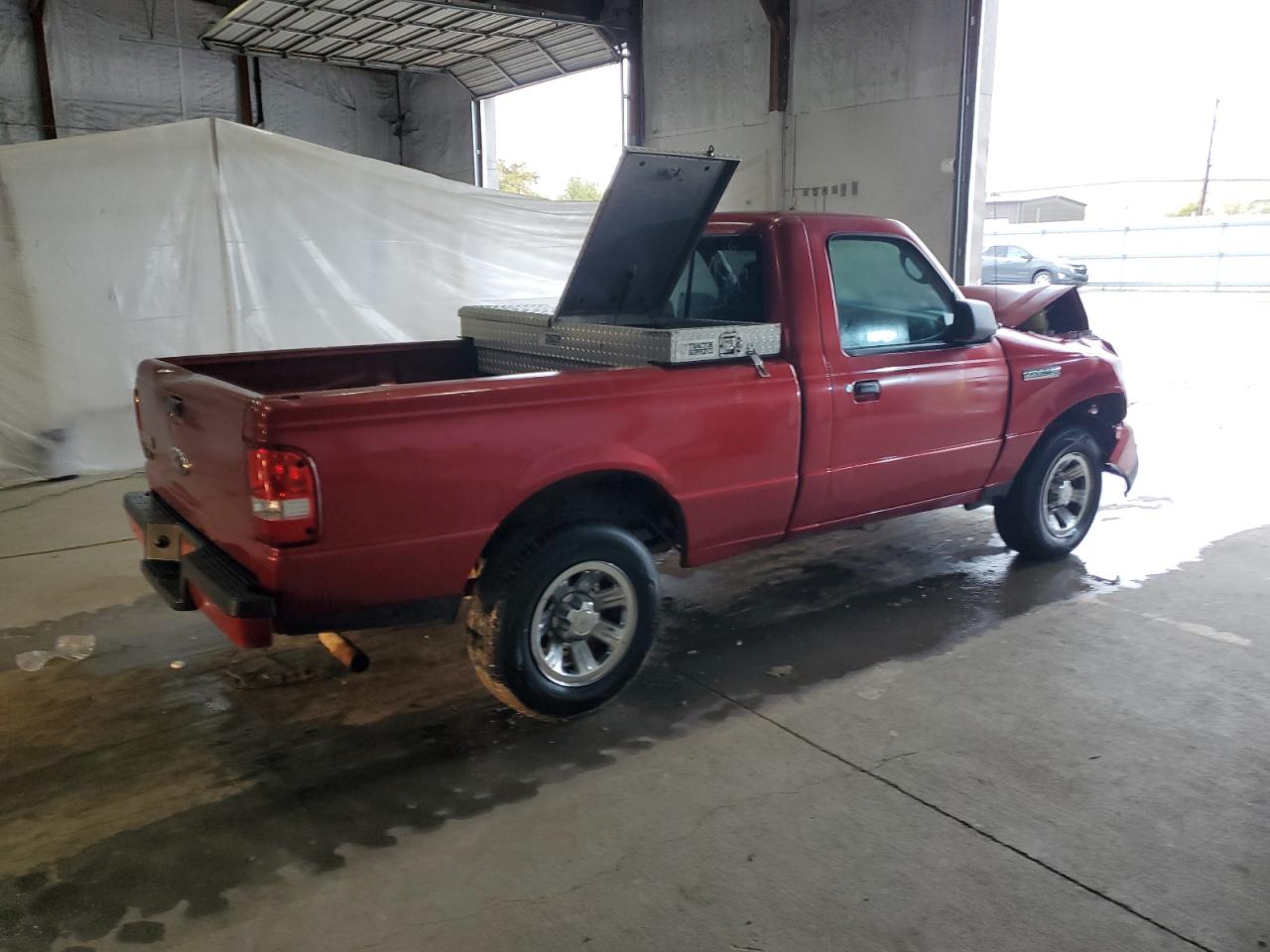 2007 Ford Ranger Red vin: 1FTYR10D97PA47465