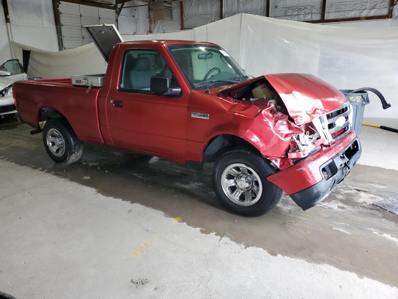2007 Ford Ranger Red vin: 1FTYR10D97PA47465
