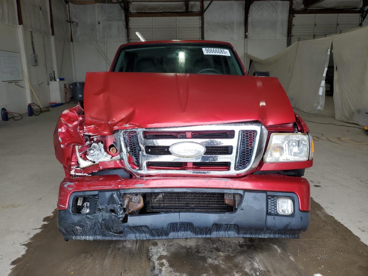 2007 Ford Ranger Red vin: 1FTYR10D97PA47465