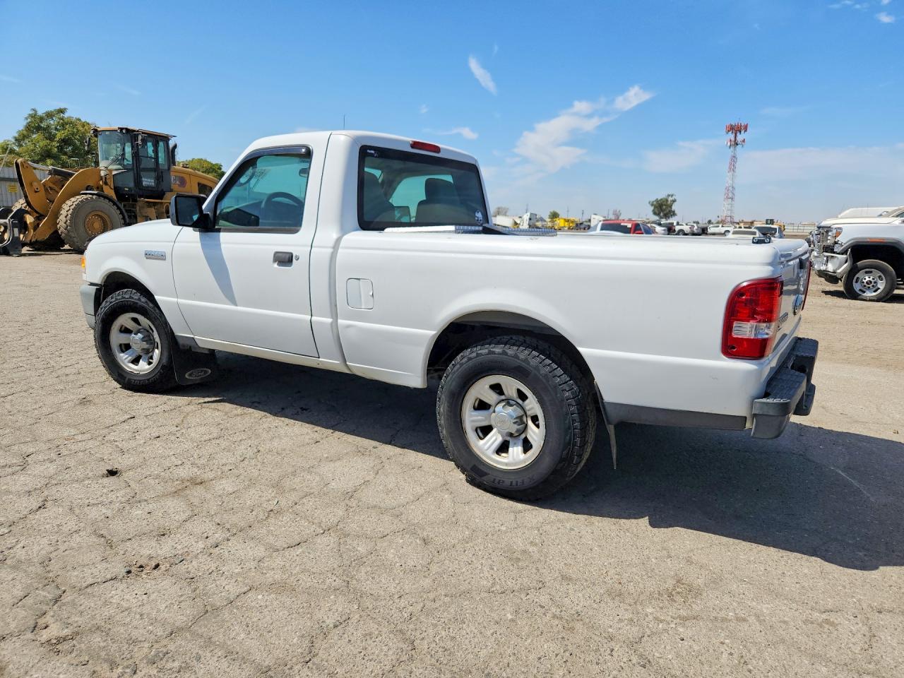 2007 Ford Ranger White vin: 1FTYR10D97PA72740