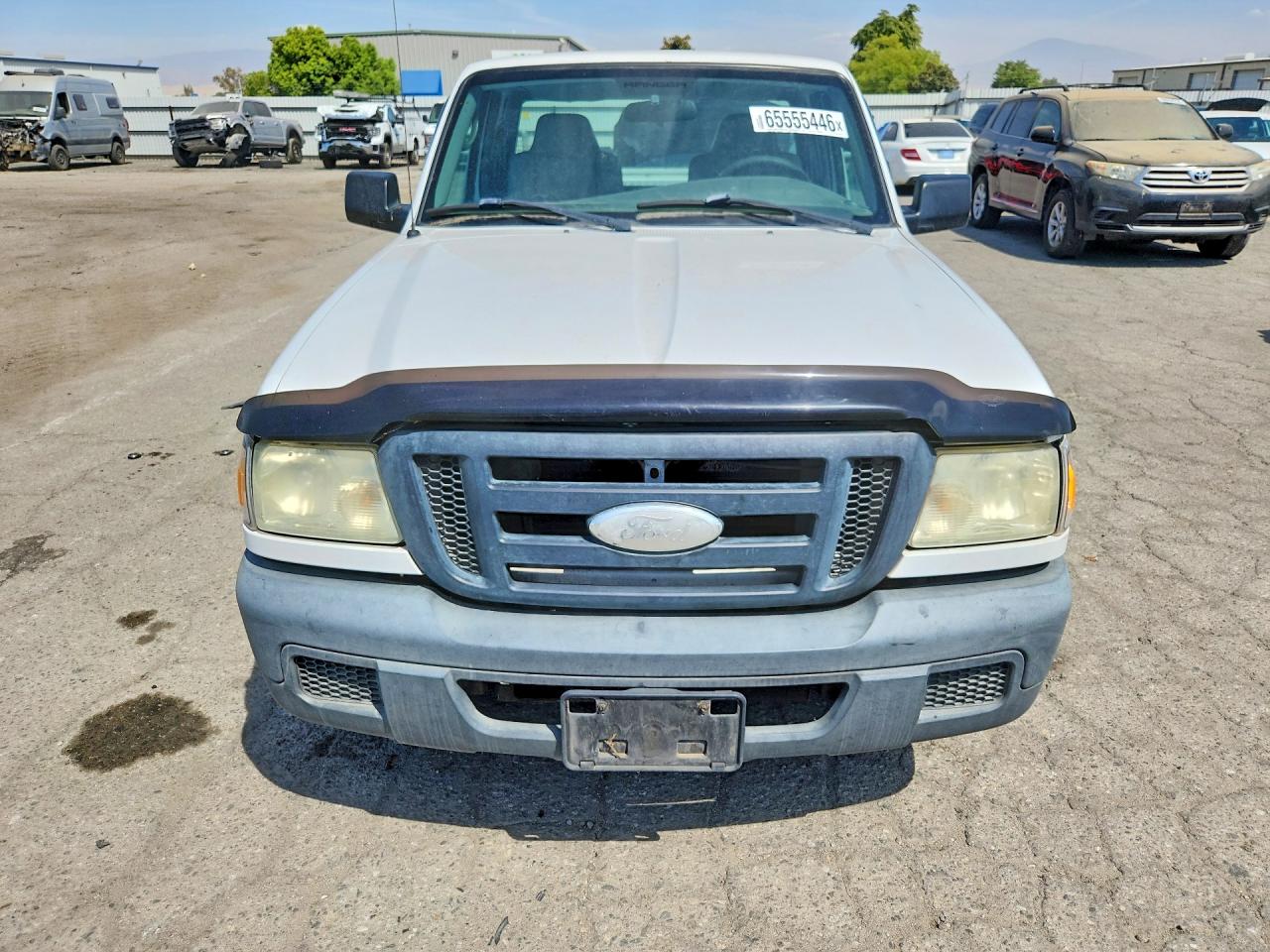 2007 Ford Ranger White vin: 1FTYR10D97PA72740