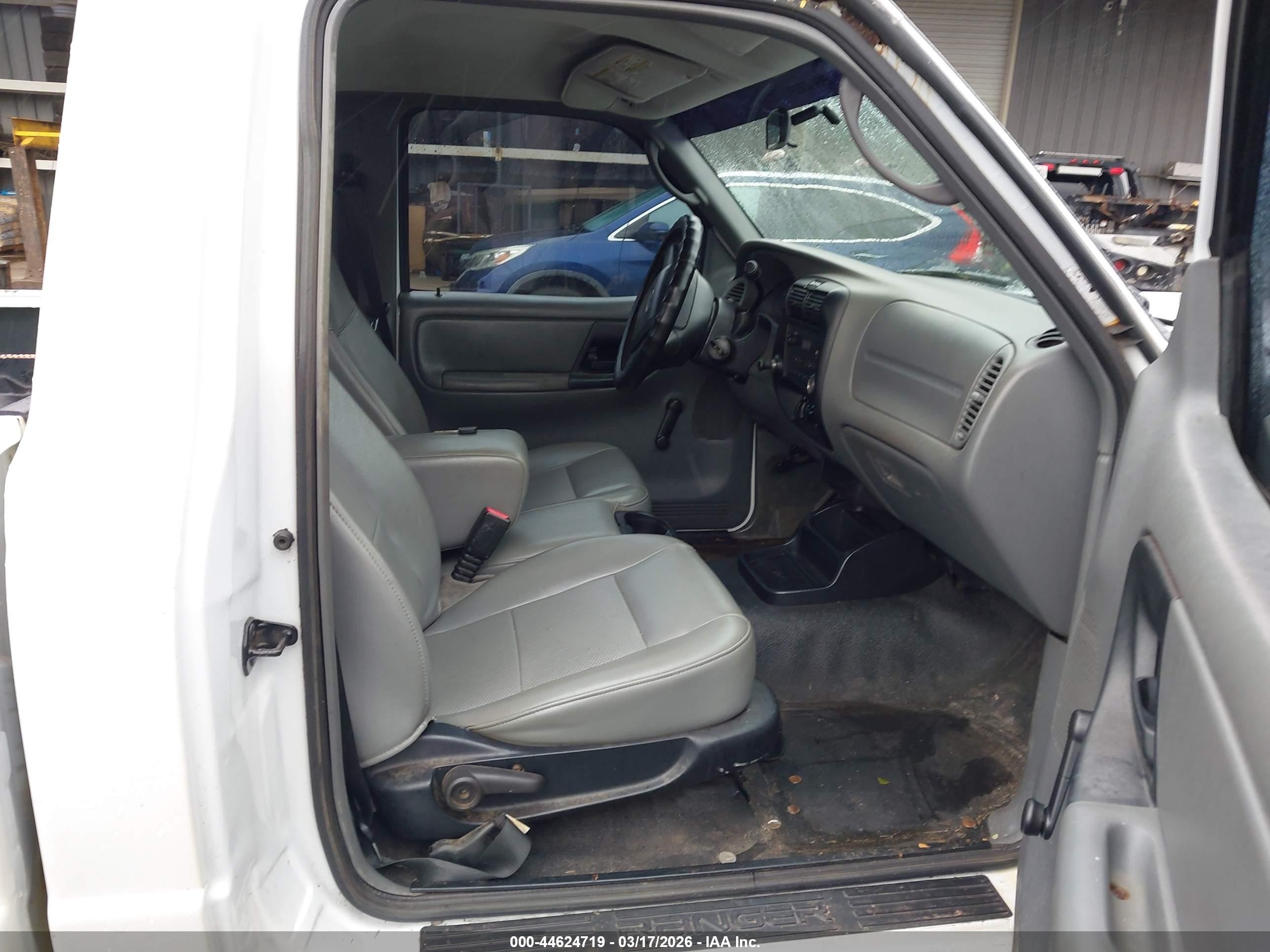 2007 Ford Ranger Stx/xl/xlt White vin: 1FTYR10D97PA97282