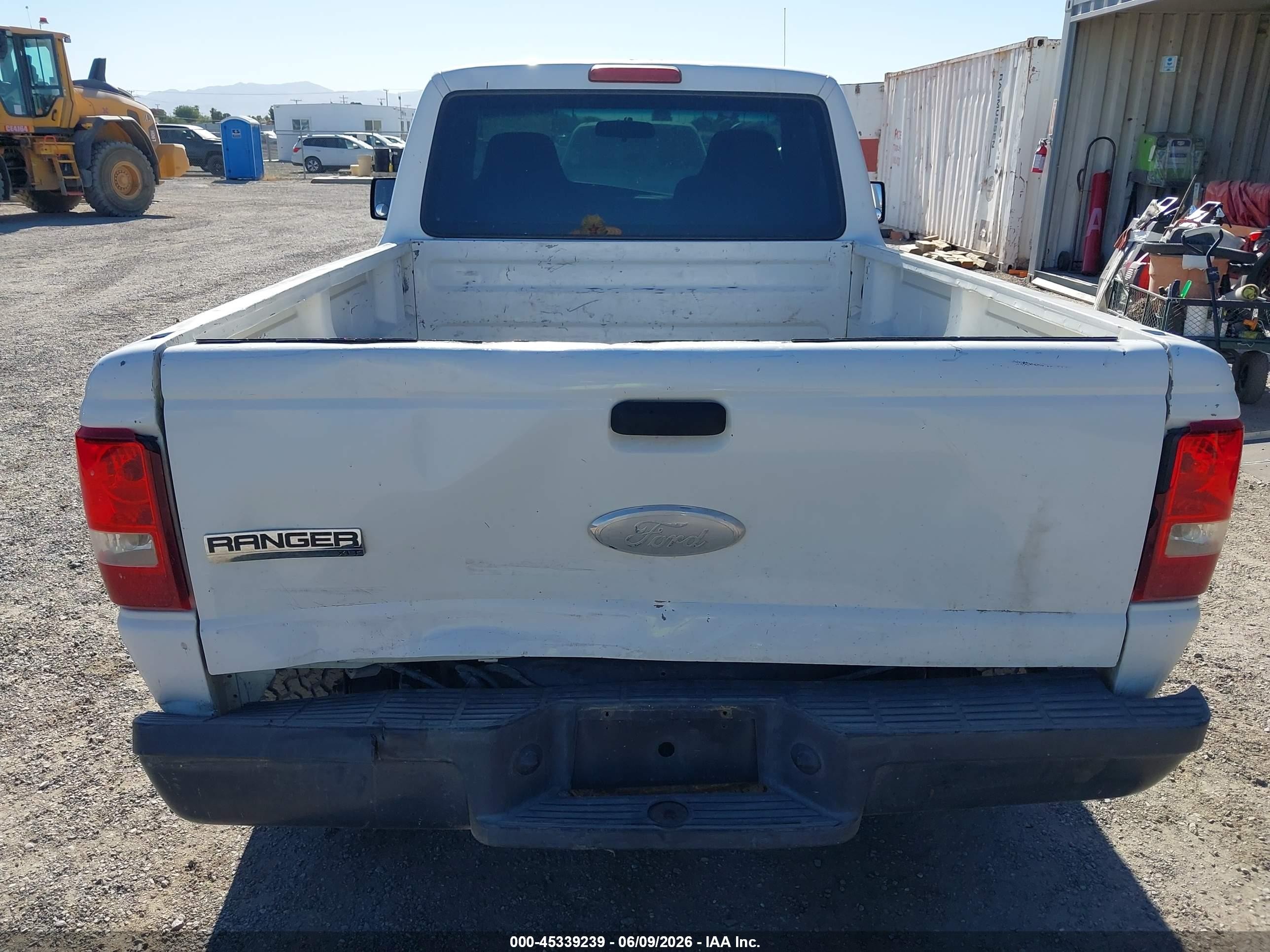 2008 Ford Ranger Xl/xlt White vin: 1FTYR10D98PA04911