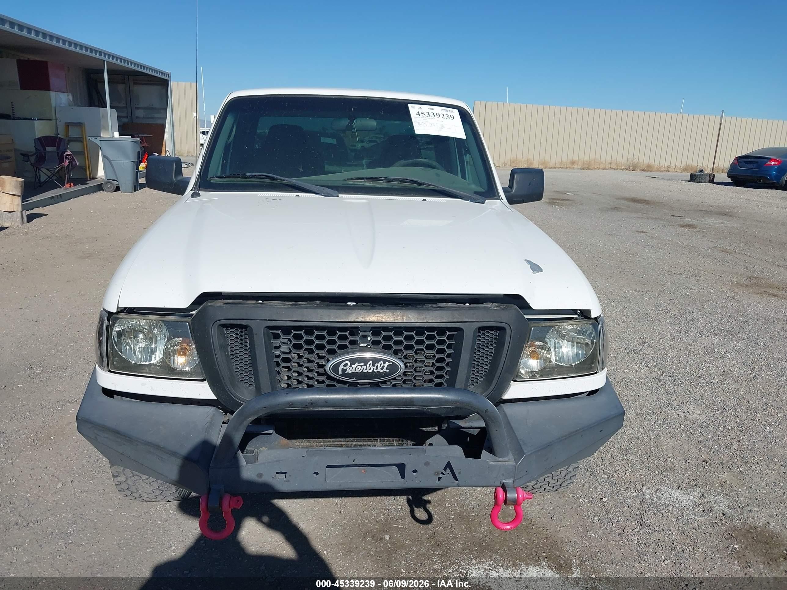 2008 Ford Ranger Xl/xlt White vin: 1FTYR10D98PA04911
