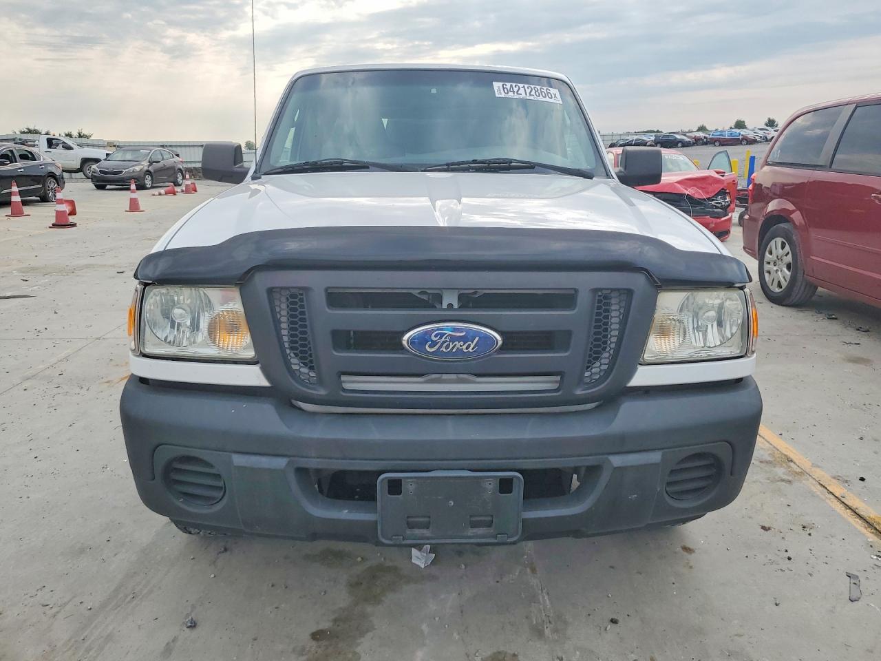 2008 Ford Ranger White vin: 1FTYR10D98PA29369