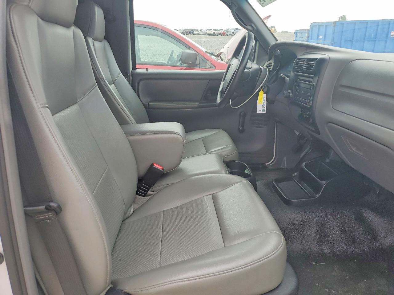 2008 Ford Ranger White vin: 1FTYR10D98PA29369