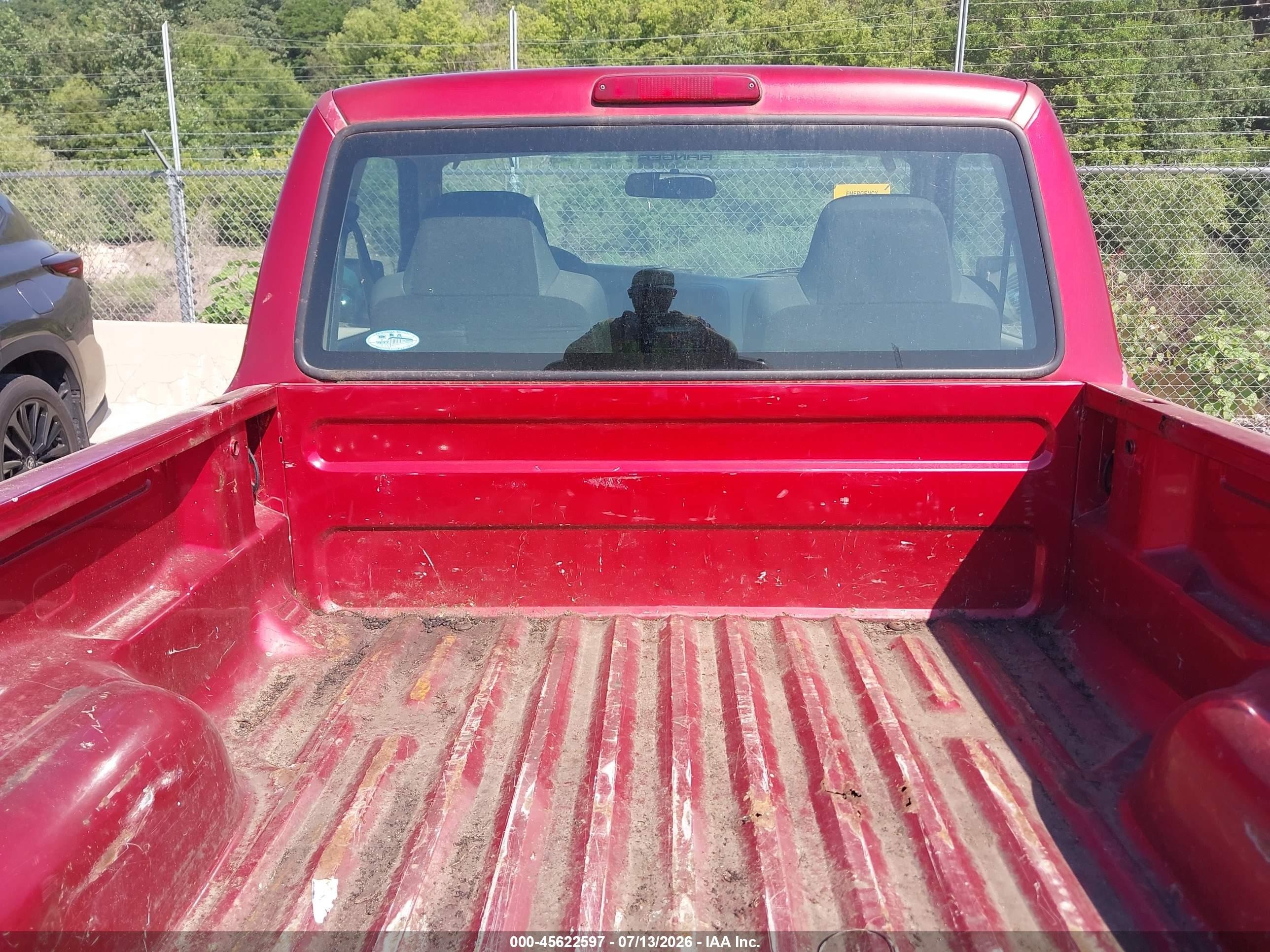 2008 Ford Ranger Xl/xlt Red vin: 1FTYR10D98PA50223