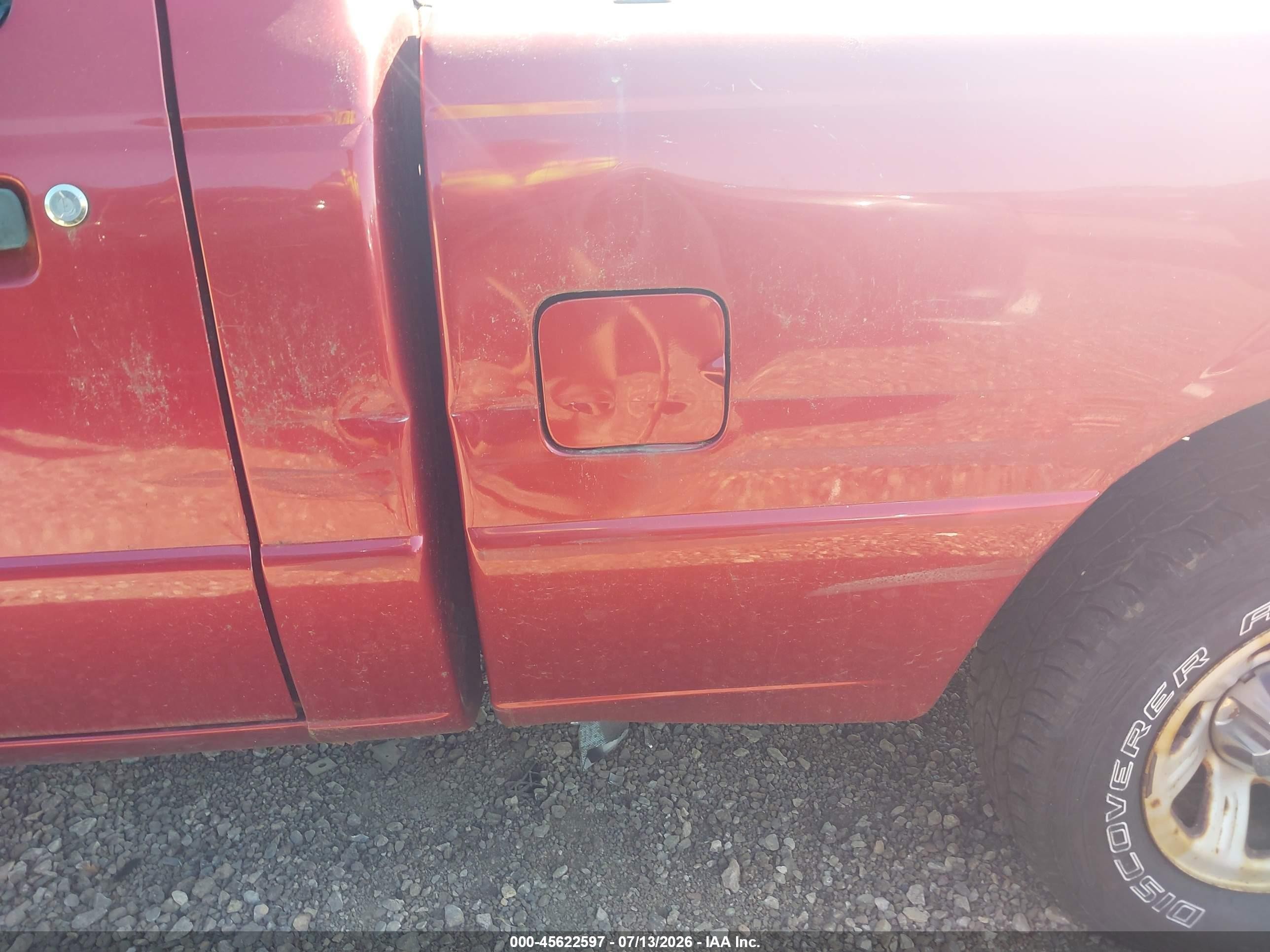 2008 Ford Ranger Xl/xlt Red vin: 1FTYR10D98PA50223