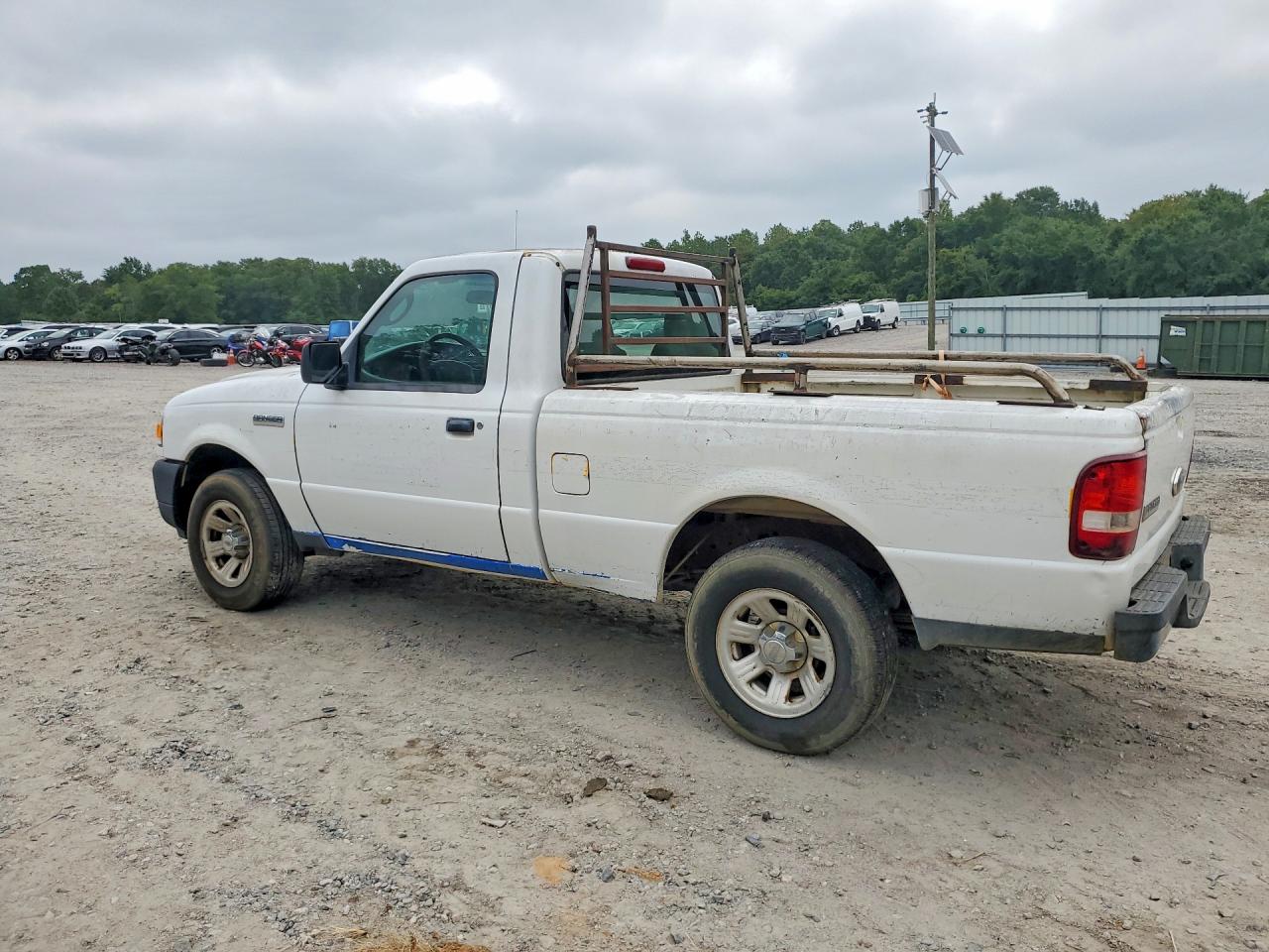 2008 Ford Ranger White vin: 1FTYR10D98PA74179