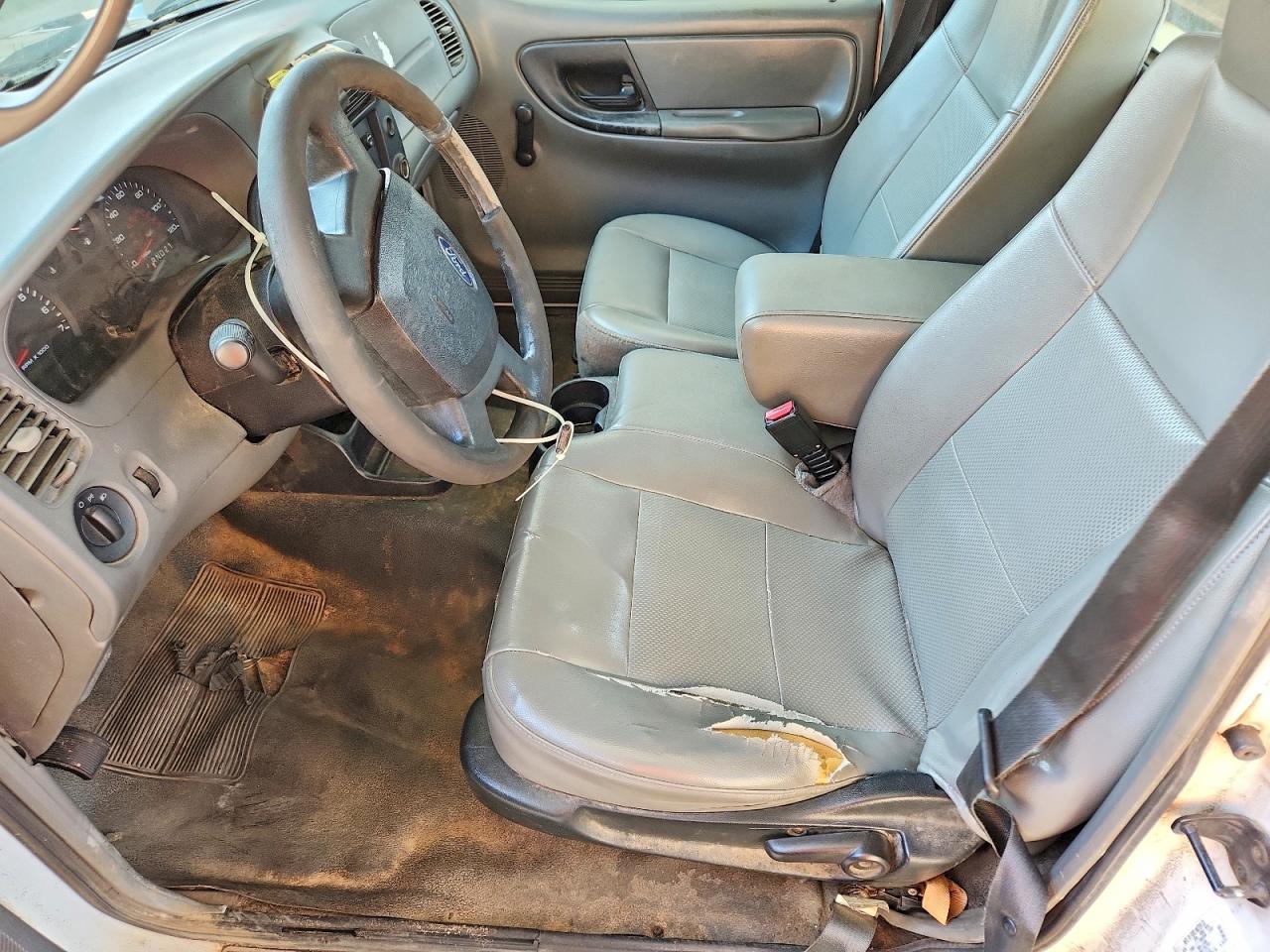 2008 Ford Ranger White vin: 1FTYR10D98PA74179