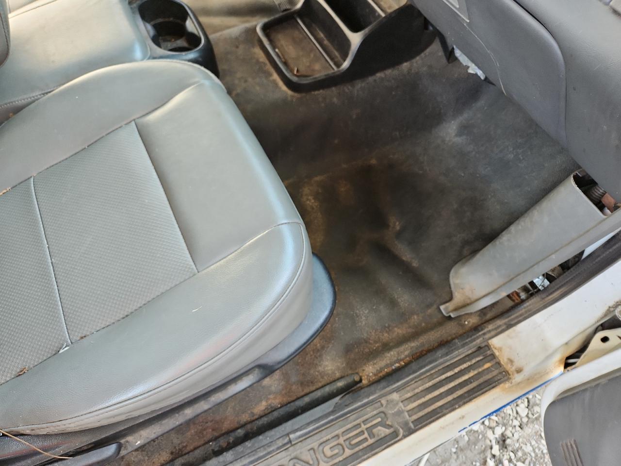 2008 Ford Ranger White vin: 1FTYR10D98PA74179 Damage: Right Front Kick Panel, Broken, Replacement Required
