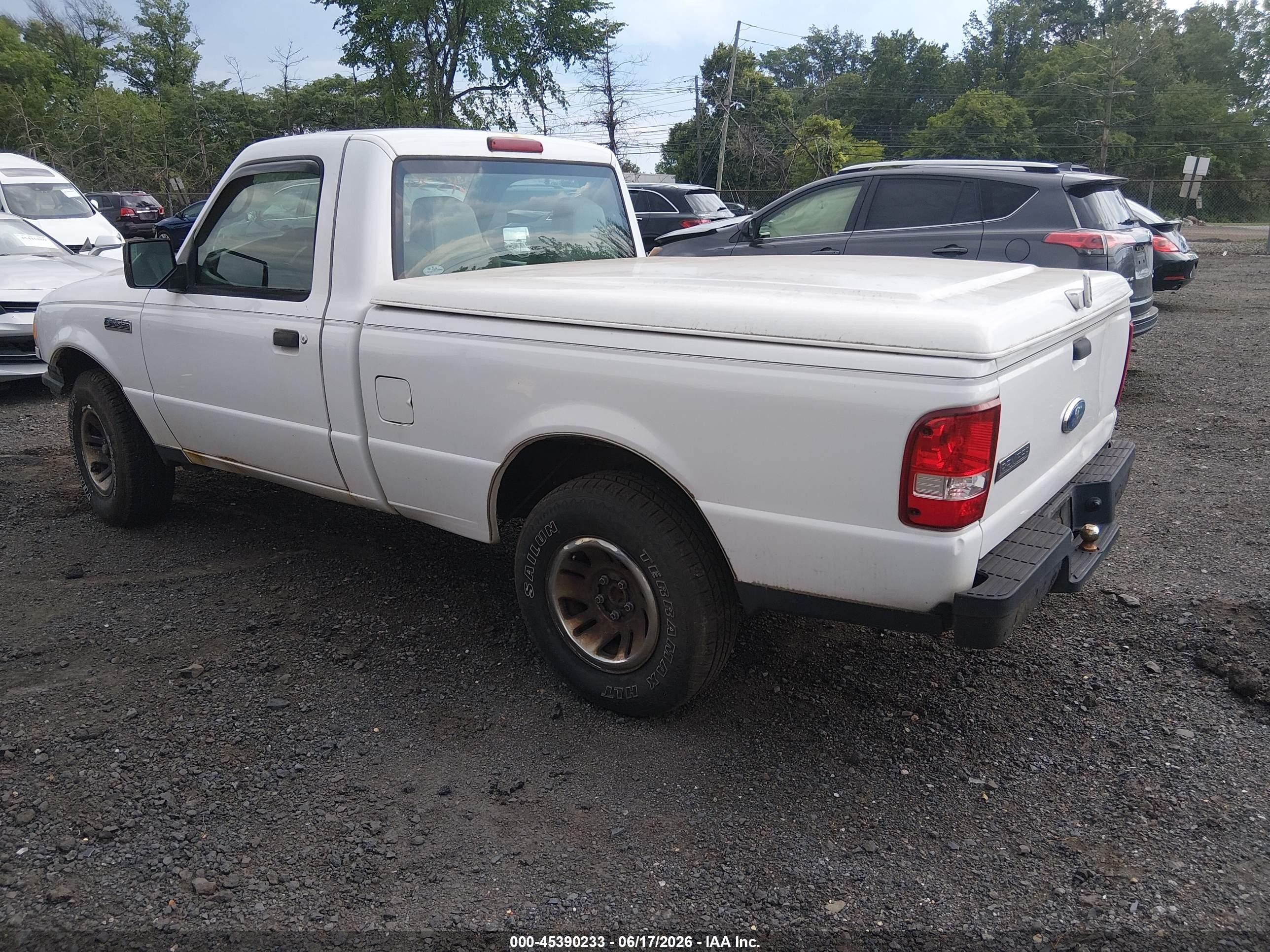 2008 Ford Ranger Xl/xlt White vin: 1FTYR10D98PA74716