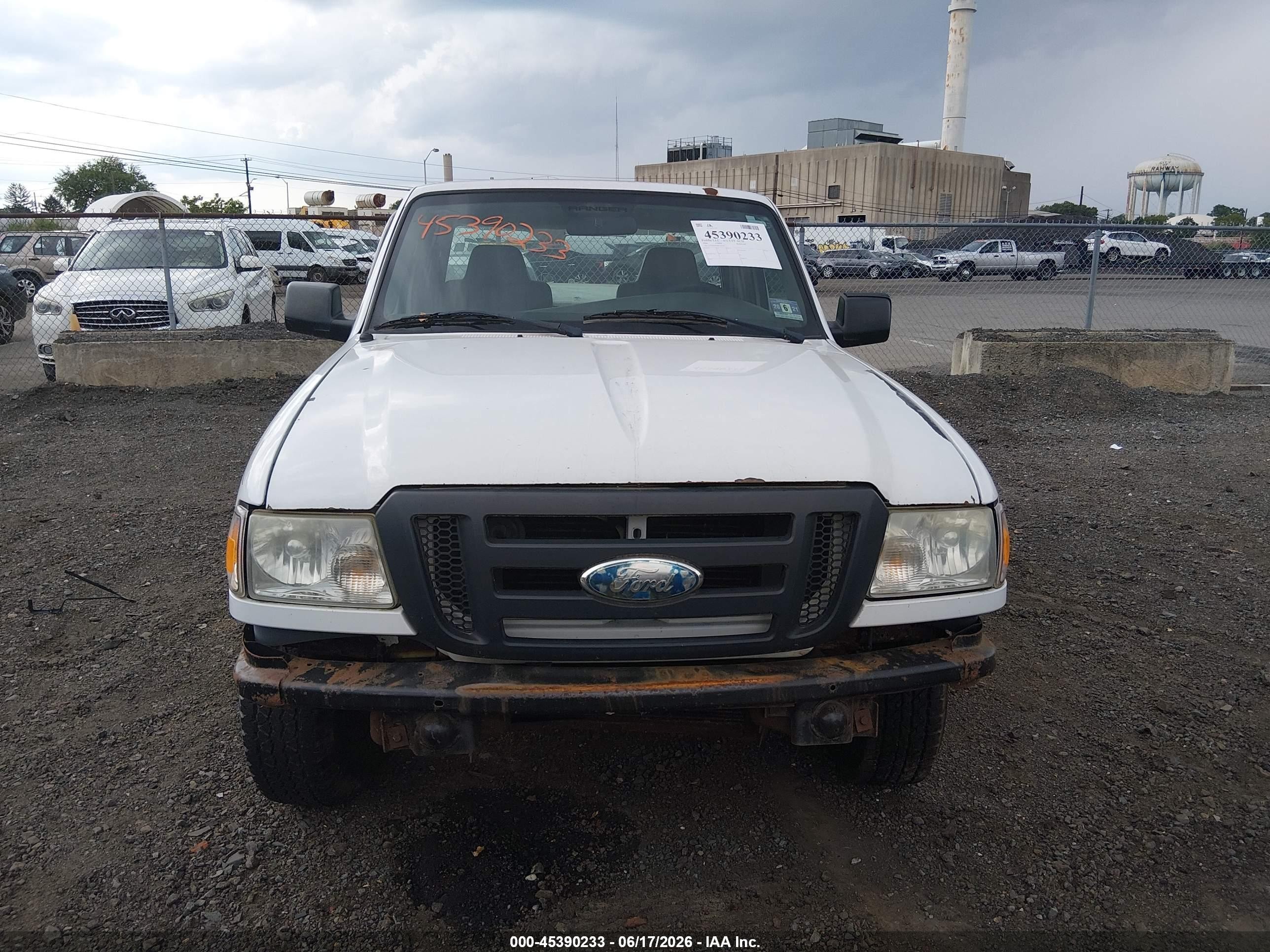 2008 Ford Ranger Xl/xlt White vin: 1FTYR10D98PA74716
