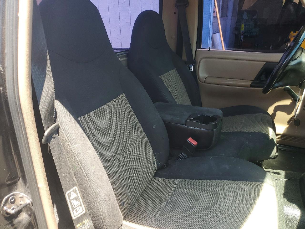 2003 Ford Ranger Black vin: 1FTYR10DX3PA13447