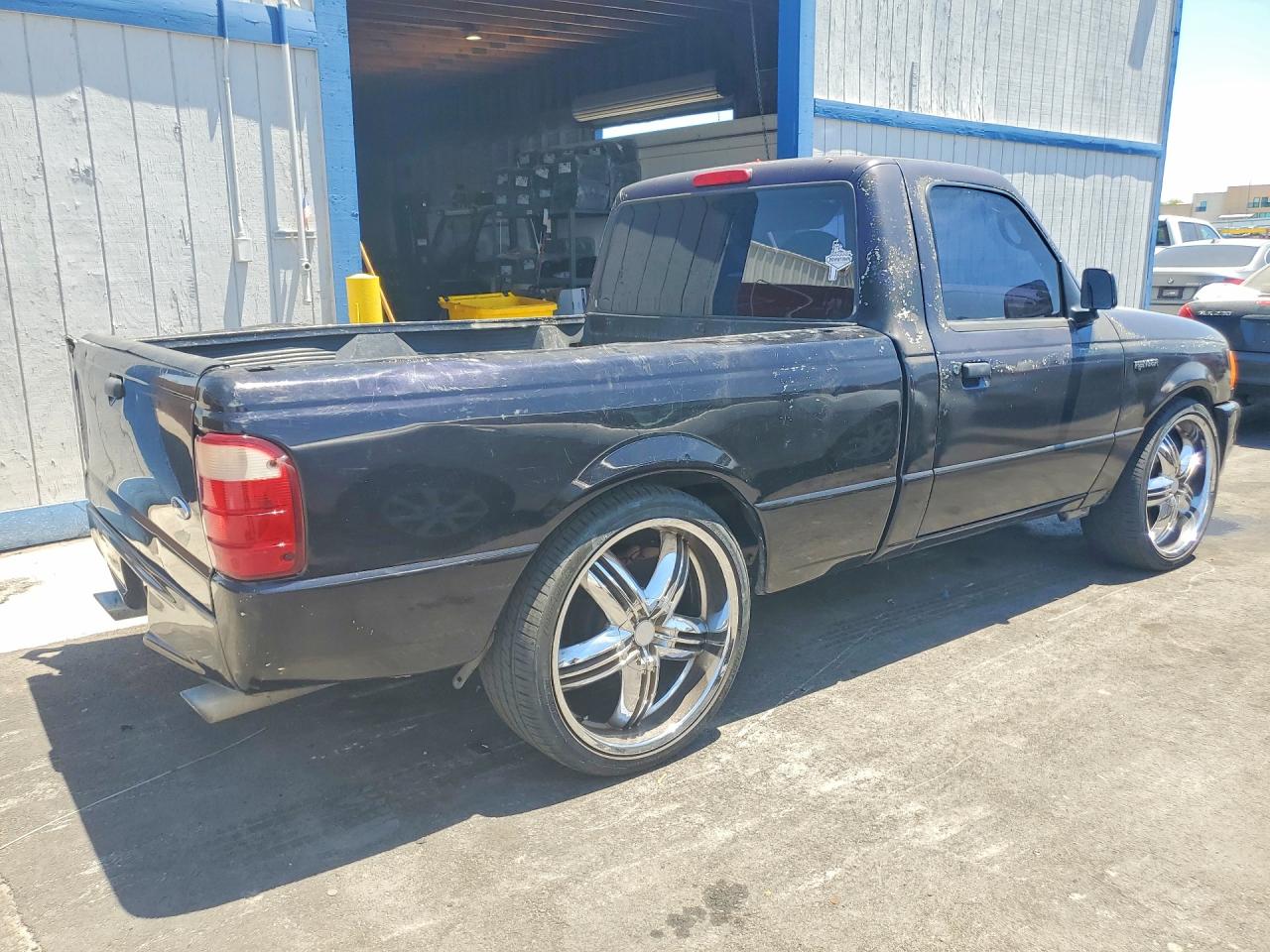 2003 Ford Ranger Black vin: 1FTYR10DX3PA13447