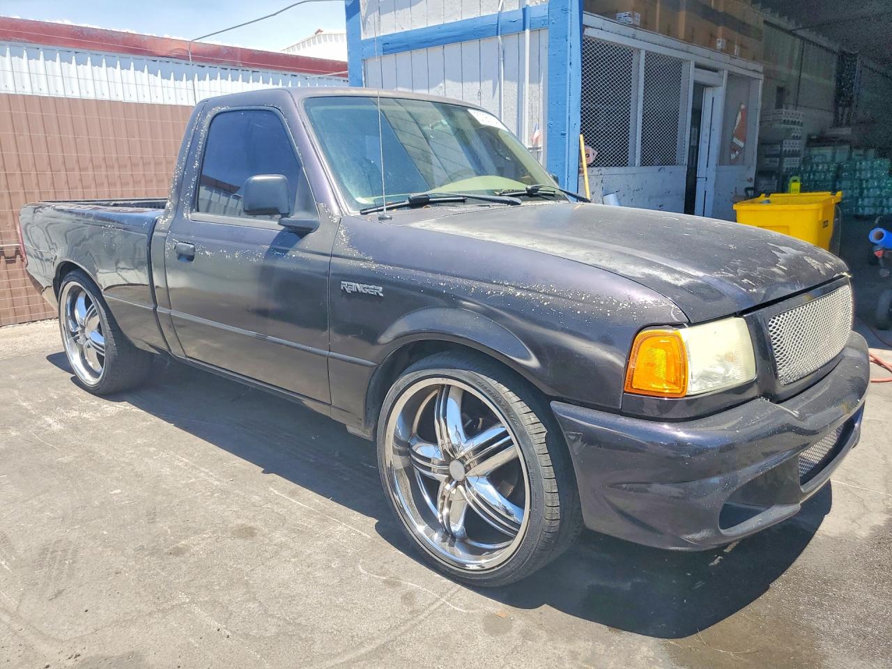2003 Ford Ranger Black vin: 1FTYR10DX3PA13447