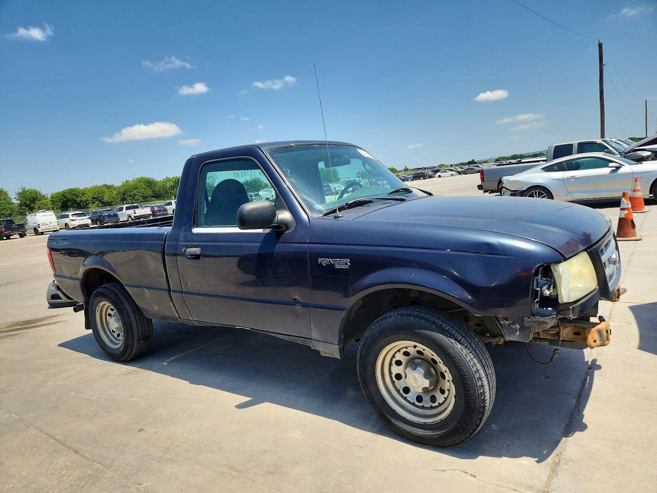 2003 Ford Ranger Blue vin: 1FTYR10DX3PA83367