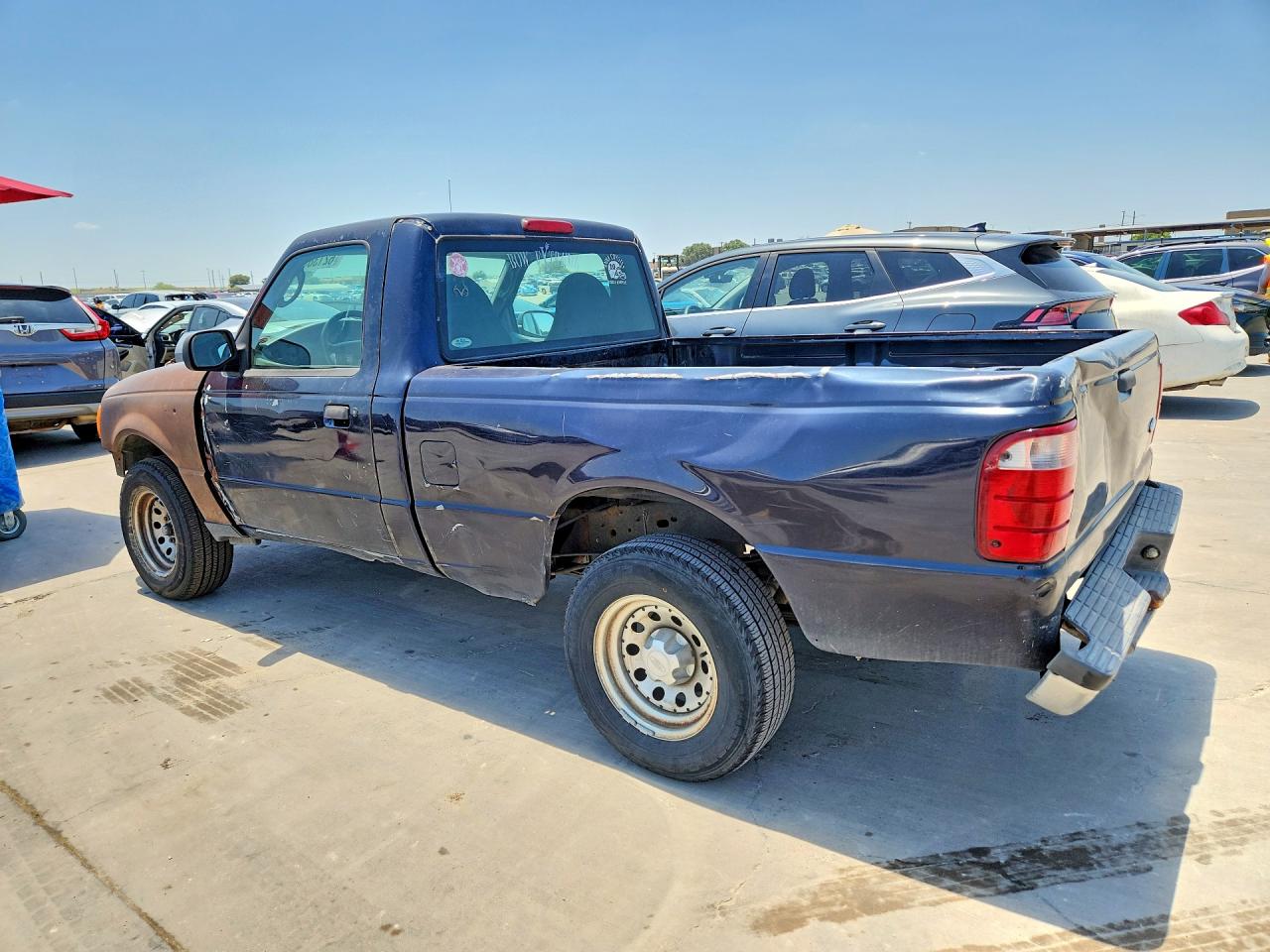 2003 Ford Ranger Blue vin: 1FTYR10DX3PA83367