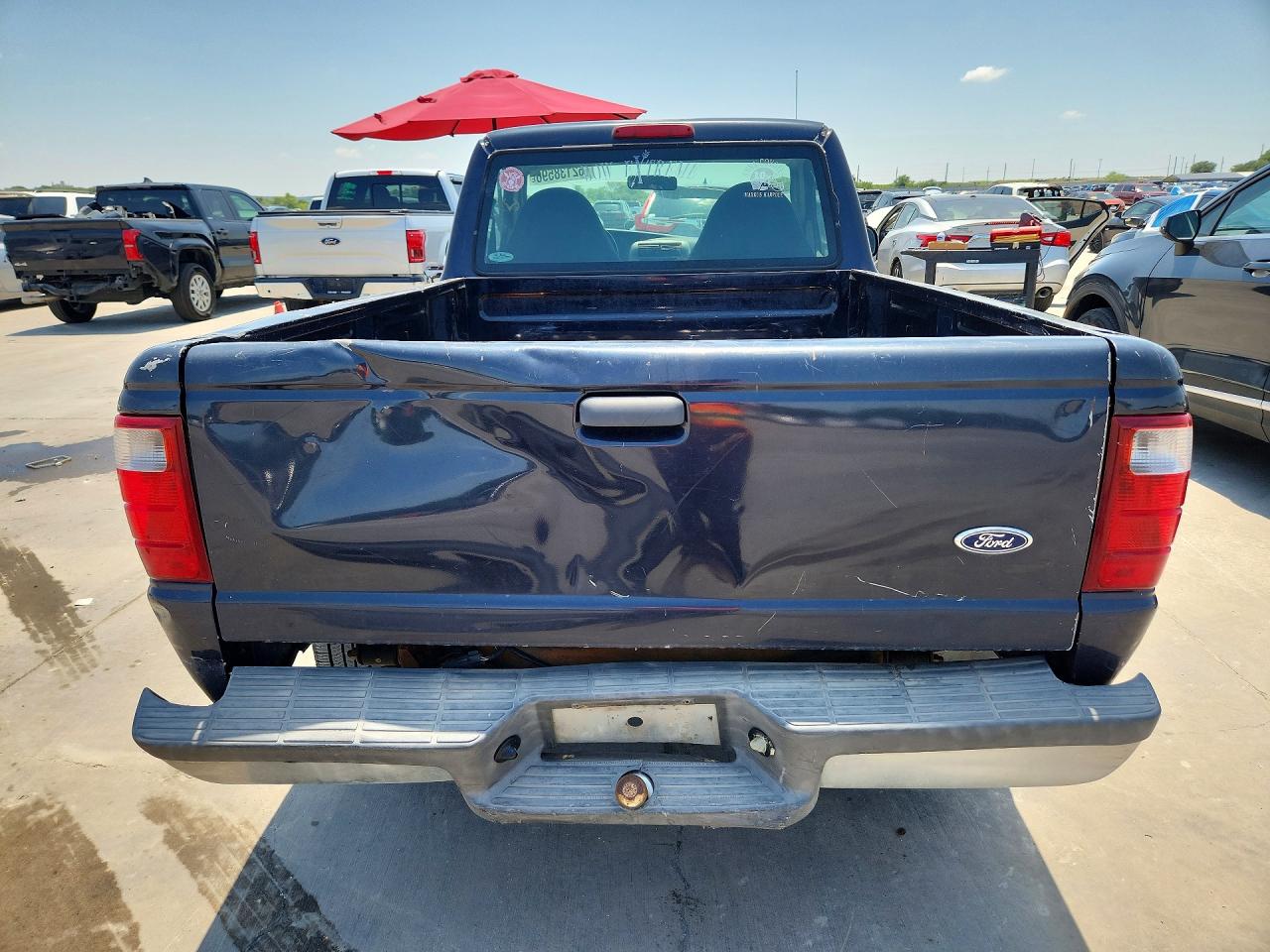 2003 Ford Ranger Blue vin: 1FTYR10DX3PA83367