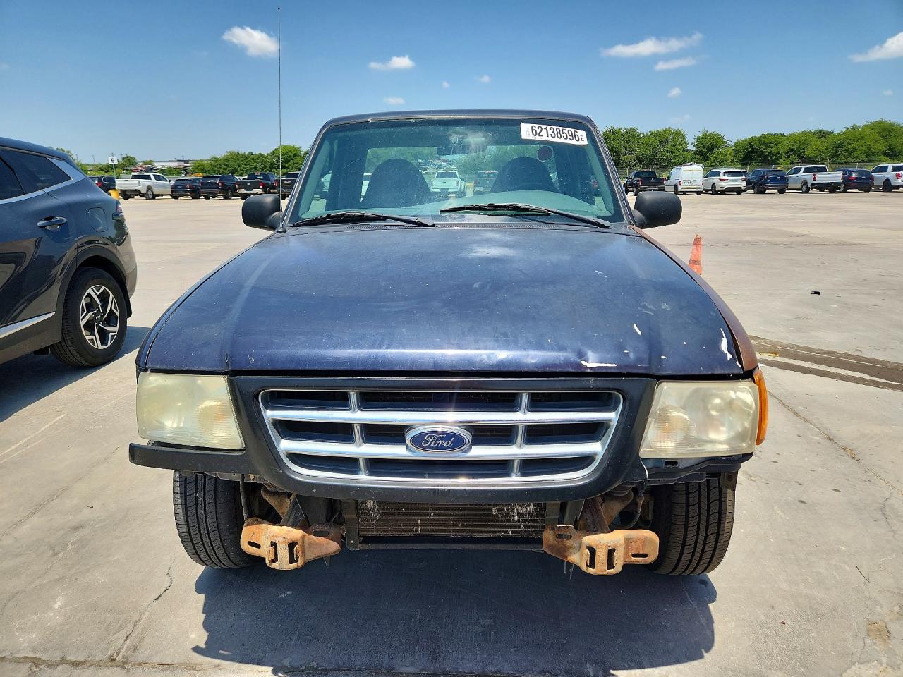 2003 Ford Ranger Blue vin: 1FTYR10DX3PA83367
