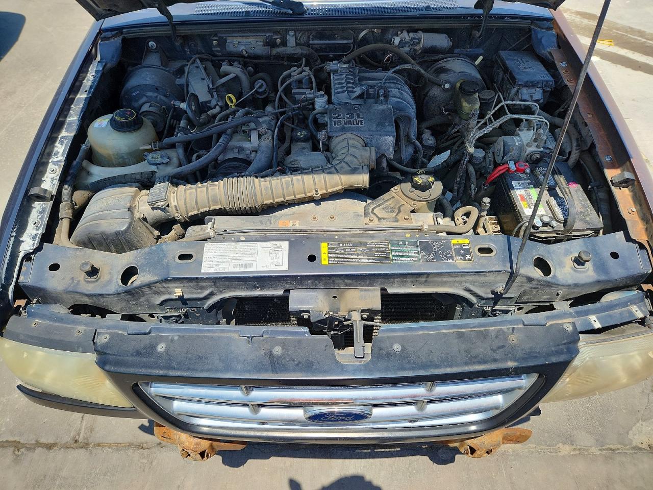 2003 Ford Ranger Blue vin: 1FTYR10DX3PA83367