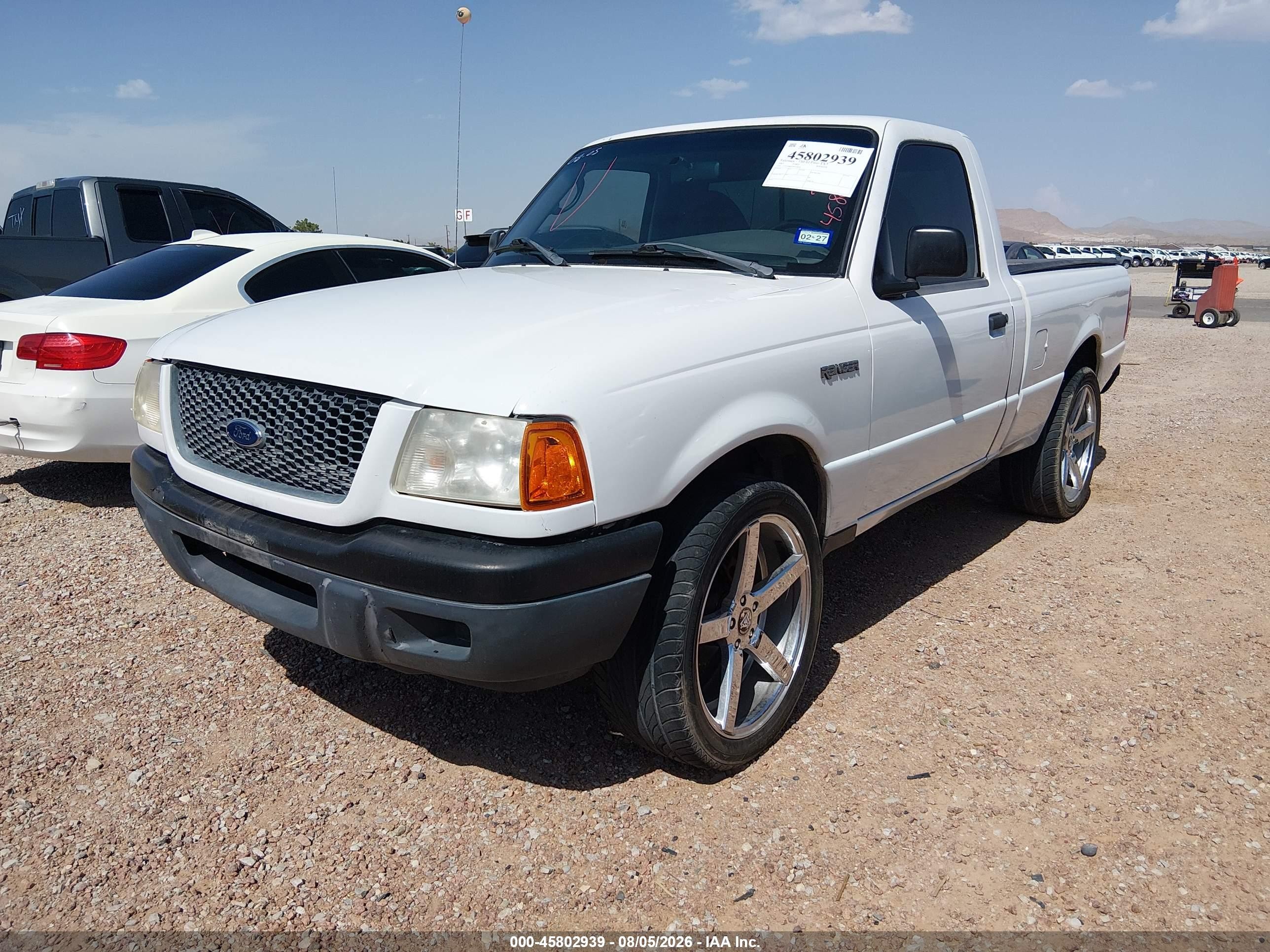 2003 Ford Ranger Xl/xlt White vin: 1FTYR10DX3PA94644