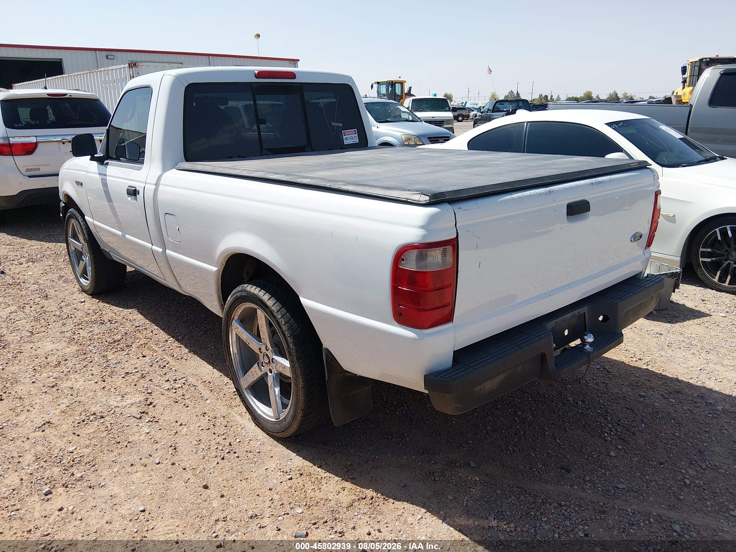 2003 Ford Ranger Xl/xlt White vin: 1FTYR10DX3PA94644