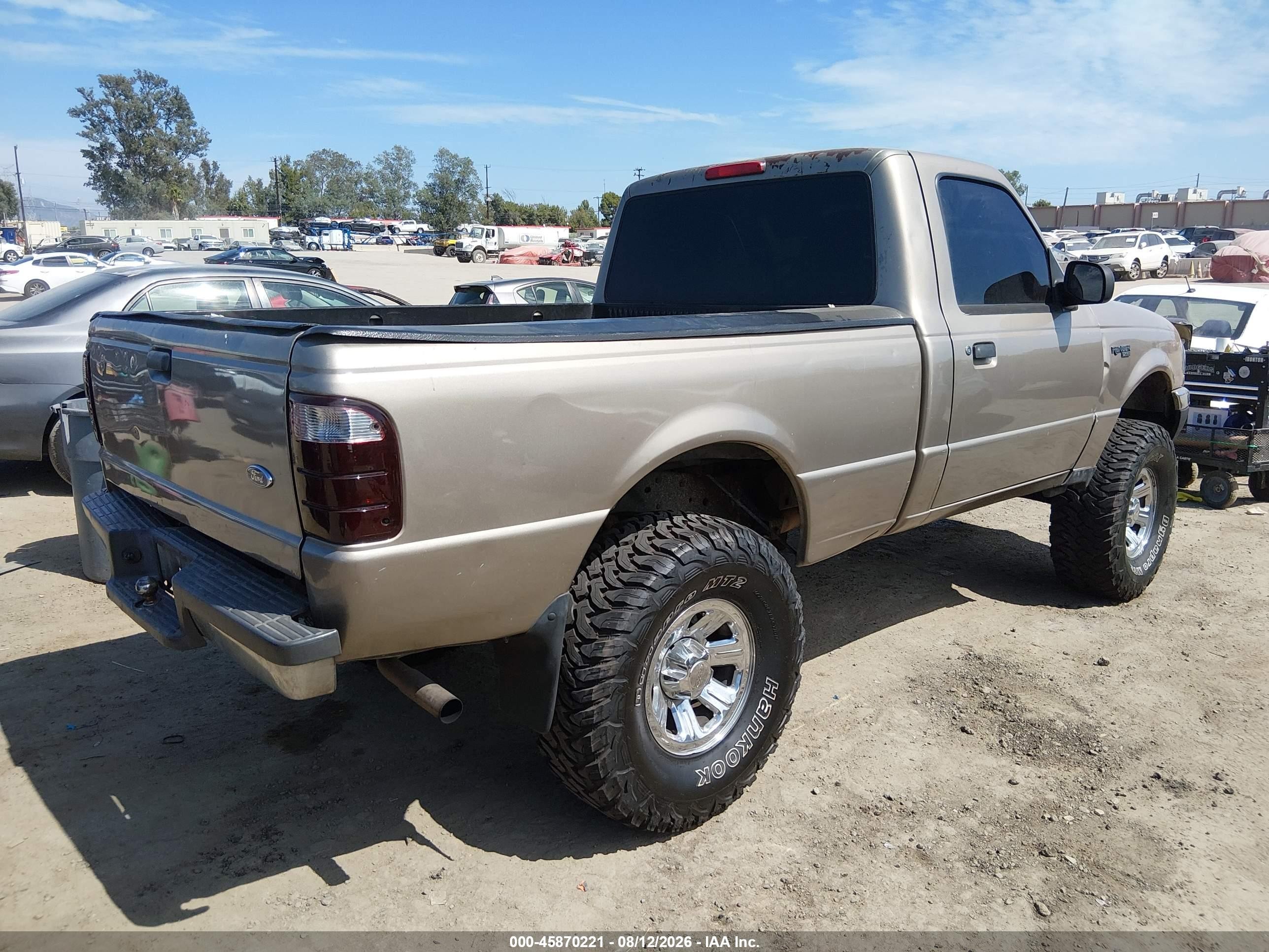 2003 Ford Ranger Xl/xlt Gold vin: 1FTYR10DX3TA40574