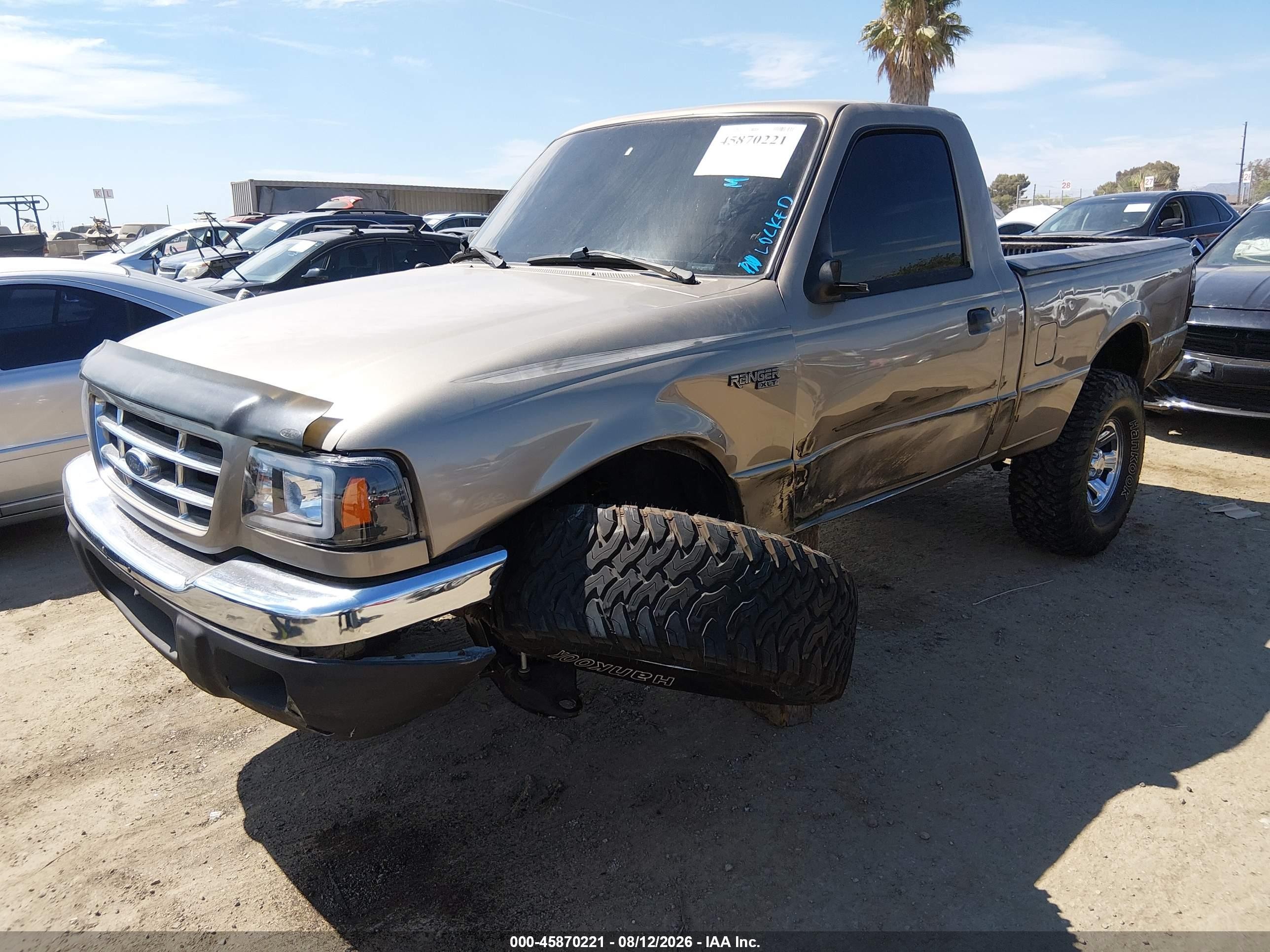 2003 Ford Ranger Xl/xlt Gold vin: 1FTYR10DX3TA40574