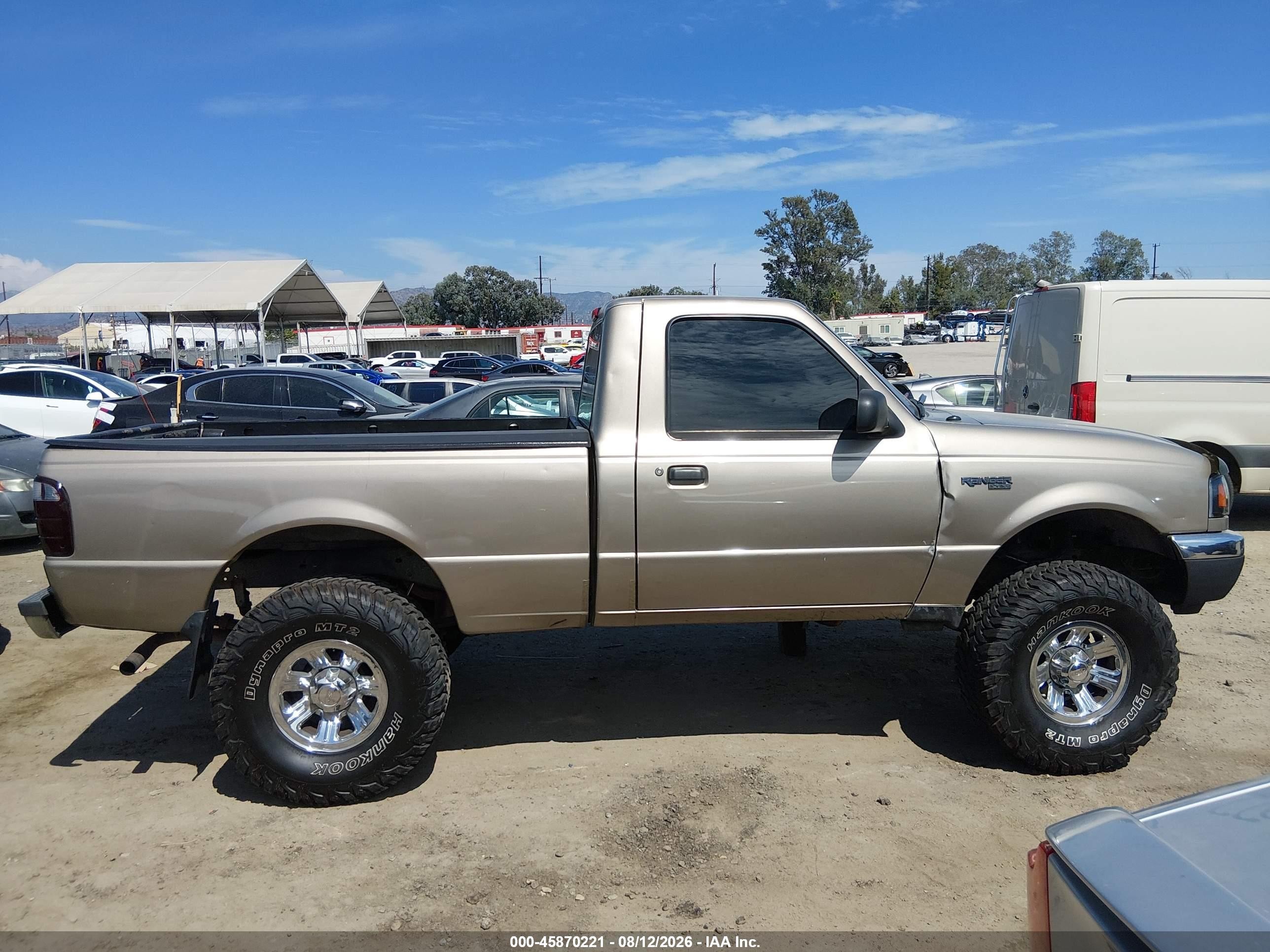 2003 Ford Ranger Xl/xlt Gold vin: 1FTYR10DX3TA40574