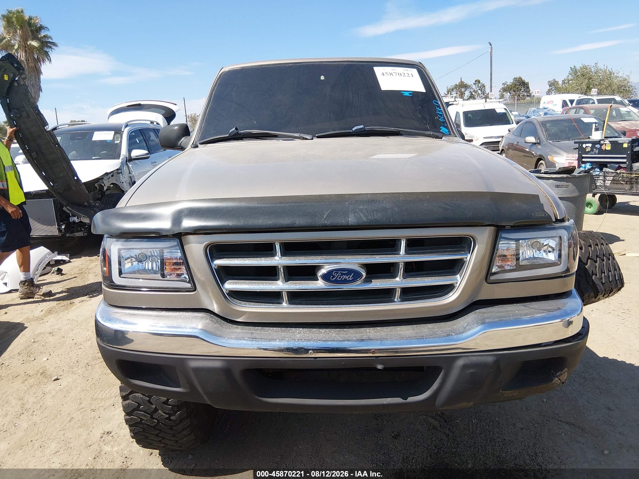 2003 Ford Ranger Xl/xlt Gold vin: 1FTYR10DX3TA40574