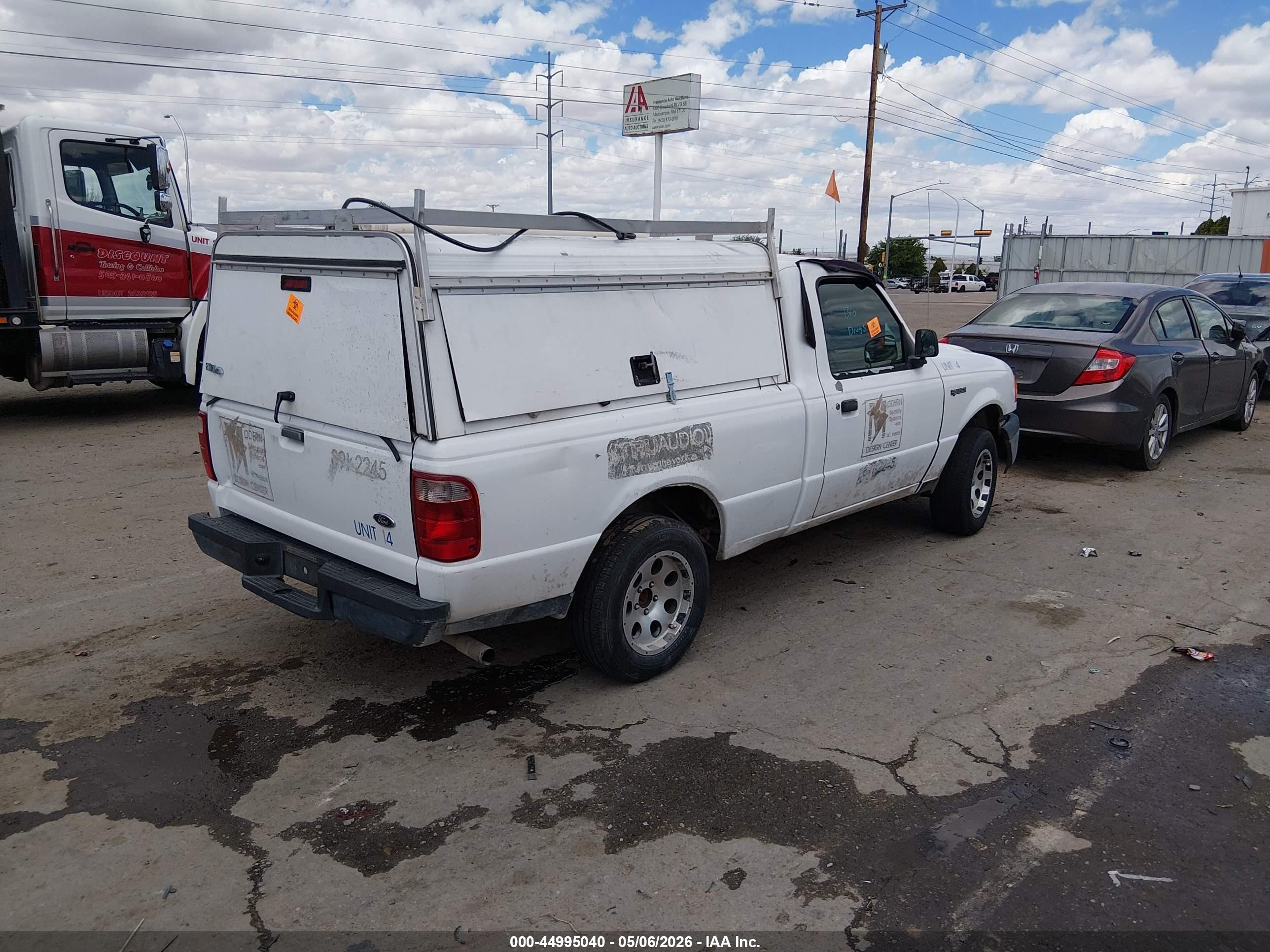 2004 Ford Ranger Xl/xlt White vin: 1FTYR10DX4PA53061