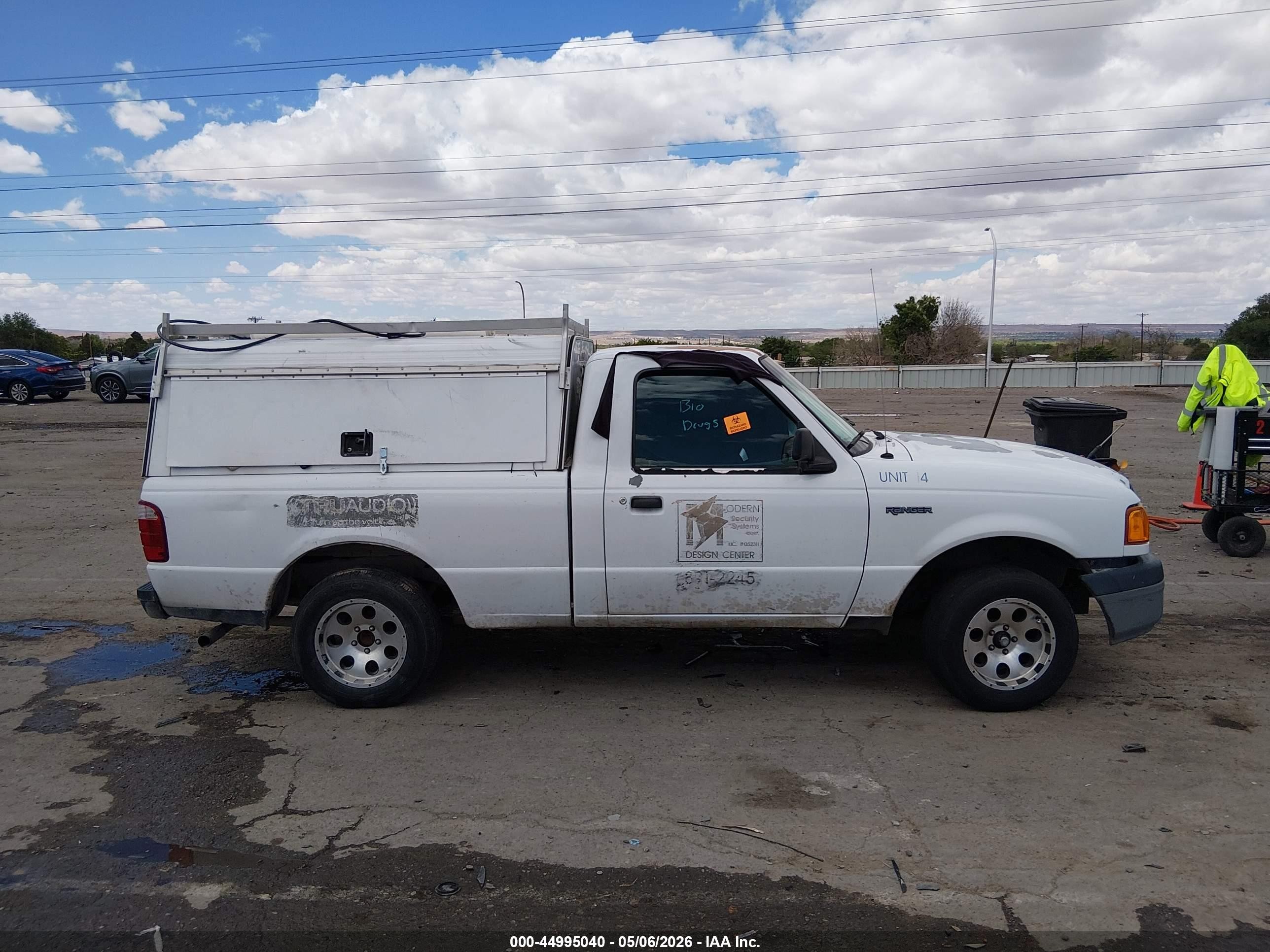 2004 Ford Ranger Xl/xlt White vin: 1FTYR10DX4PA53061