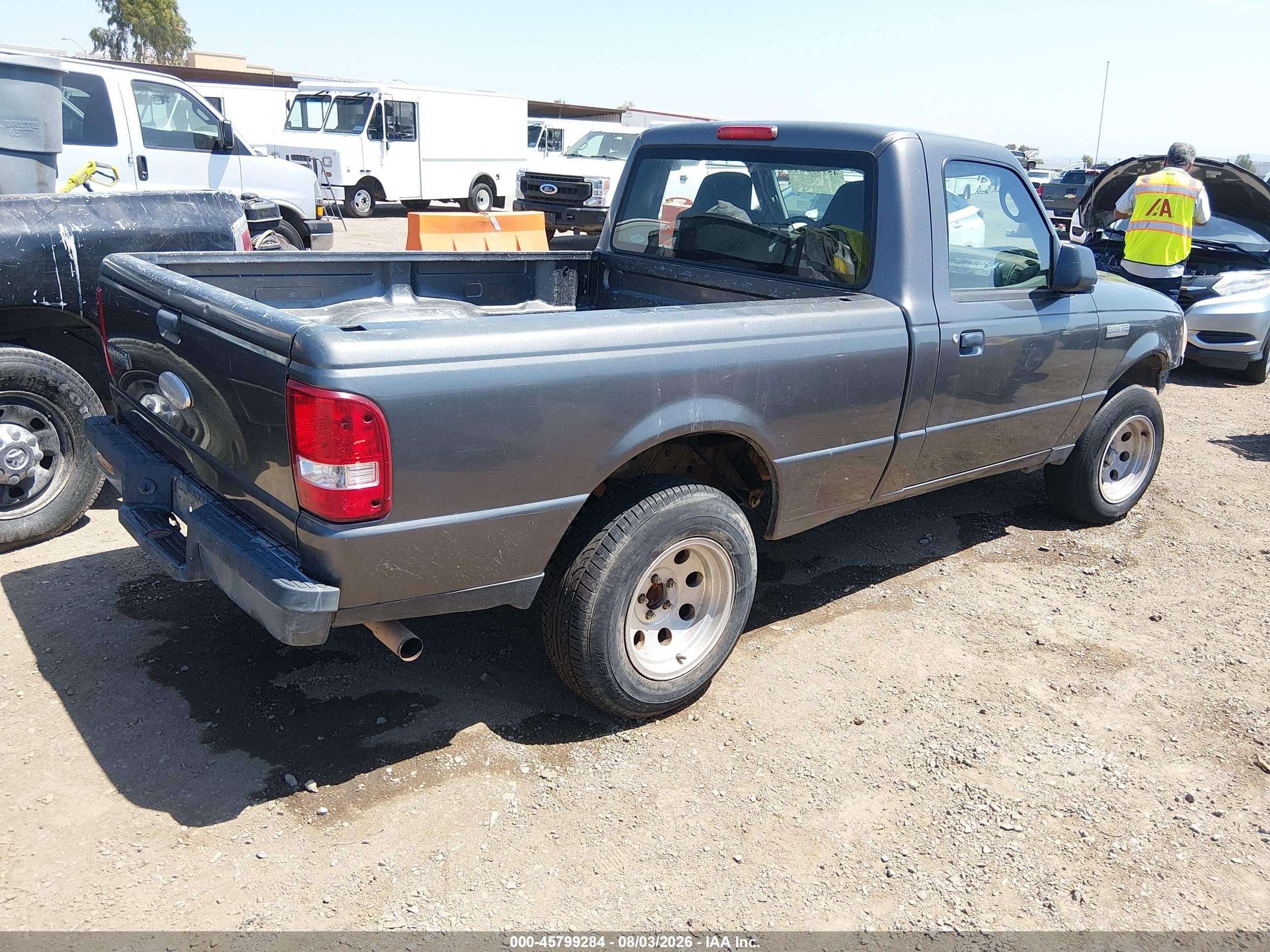 2006 Ford Ranger Xl/xlt Gray vin: 1FTYR10DX6PA23772