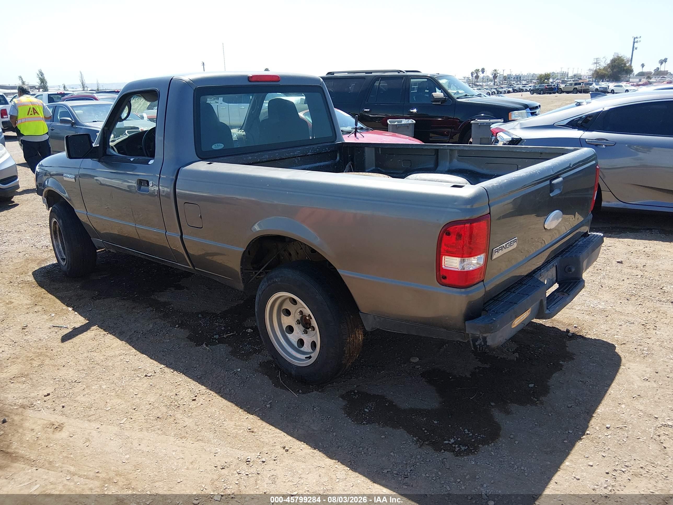 2006 Ford Ranger Xl/xlt Gray vin: 1FTYR10DX6PA23772