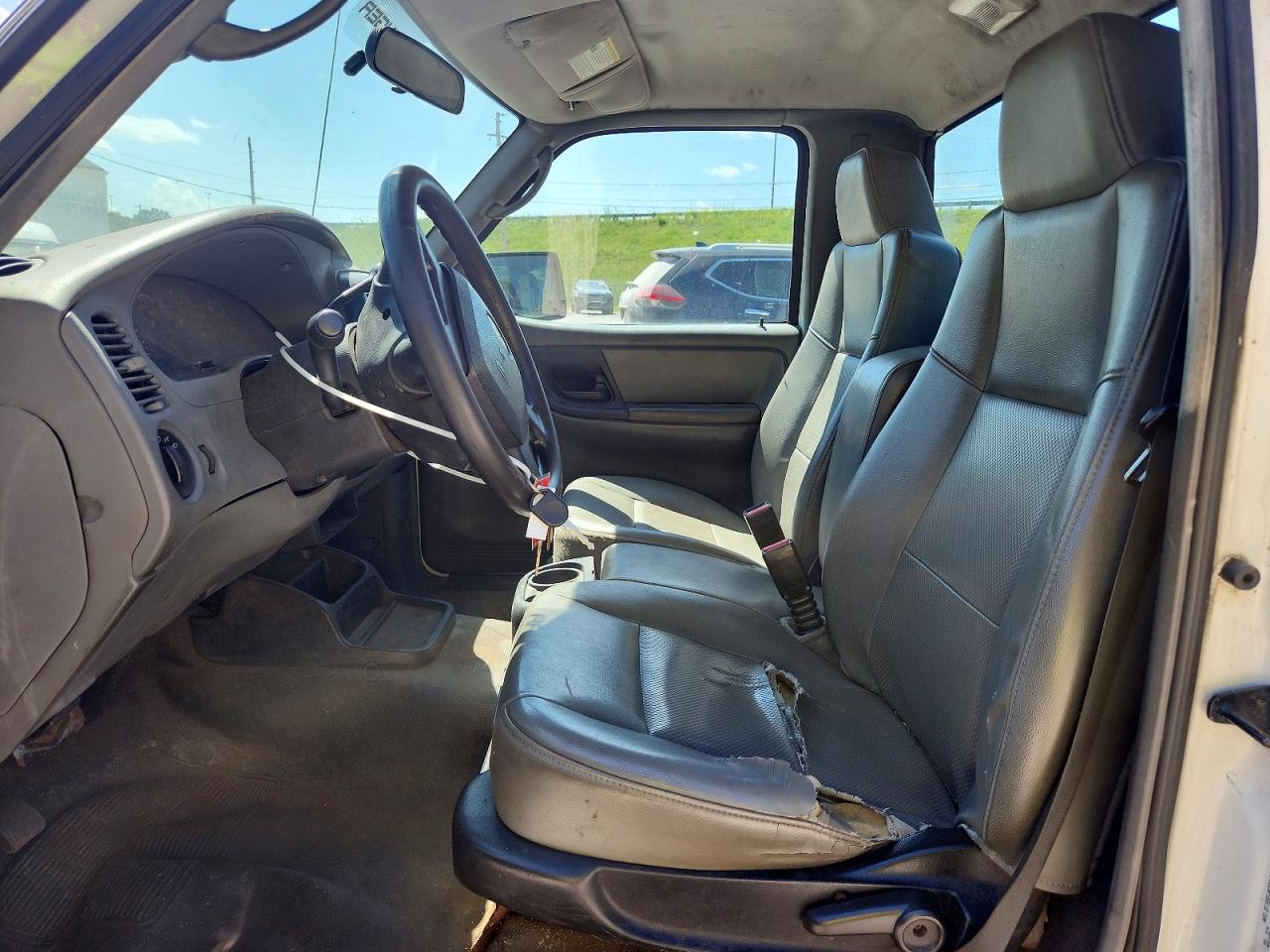 2007 Ford Ranger White vin: 1FTYR10DX7PA03880