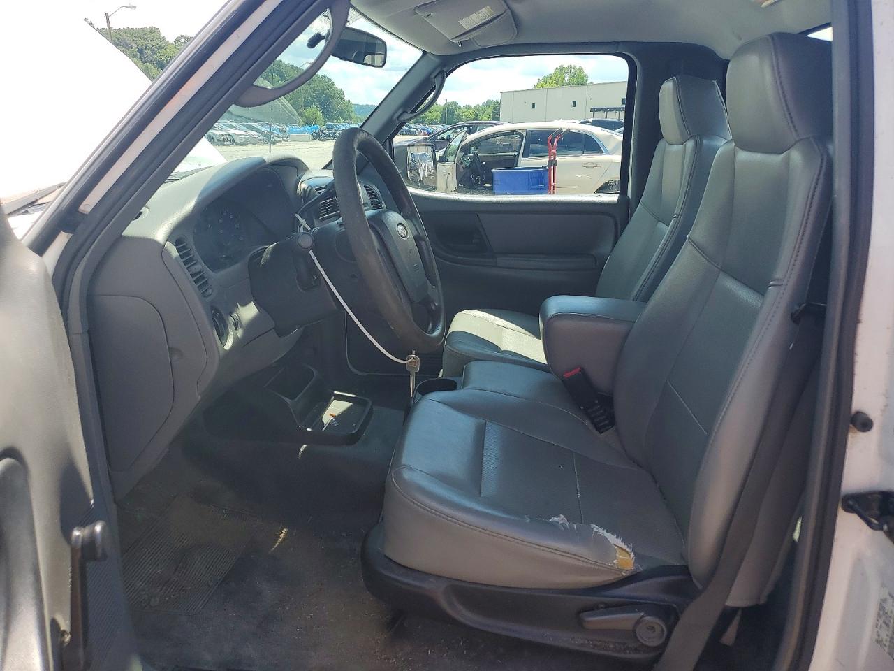 2007 Ford Ranger White vin: 1FTYR10DX7PA42923