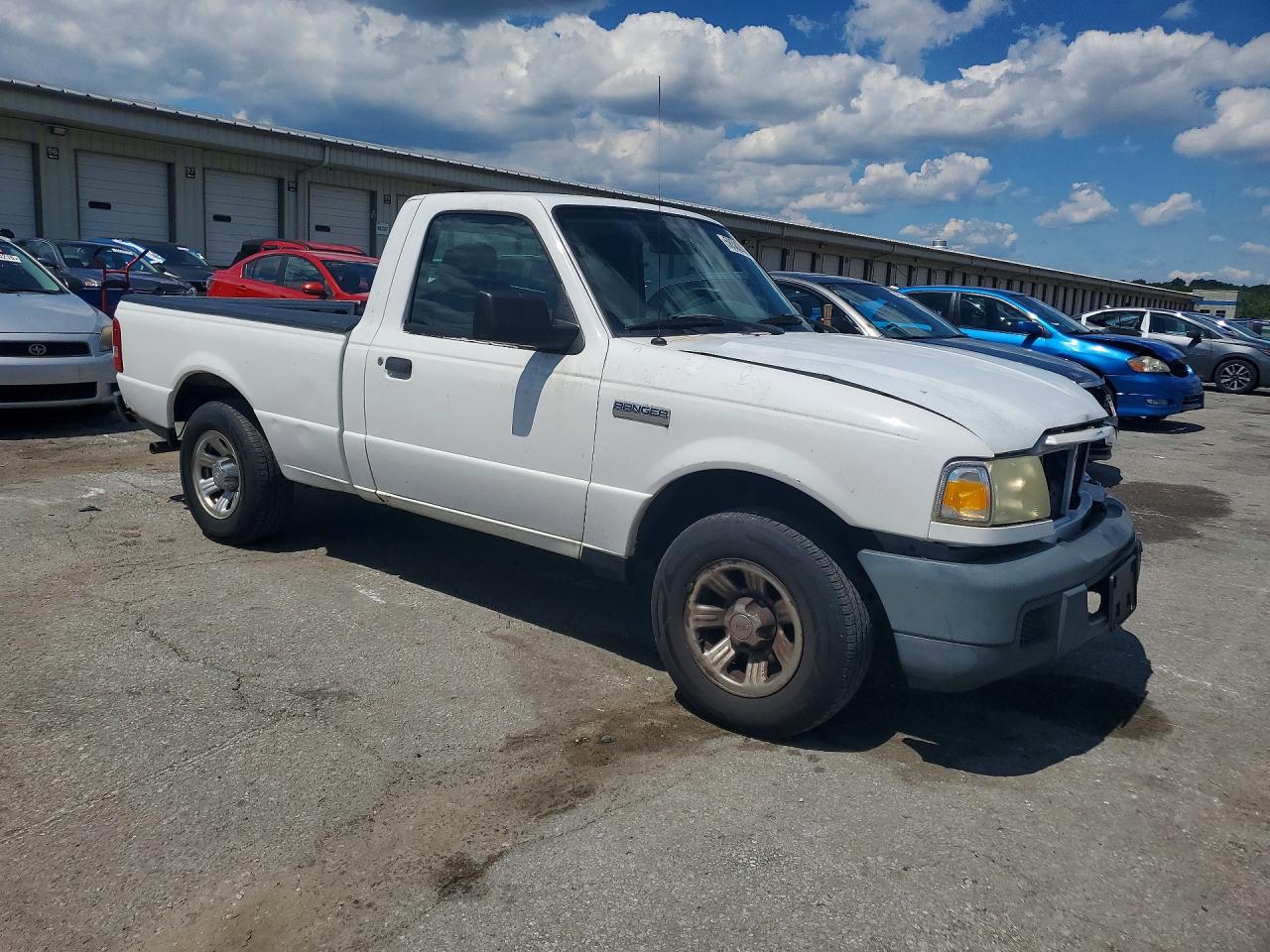 2007 Ford Ranger White vin: 1FTYR10DX7PA42923