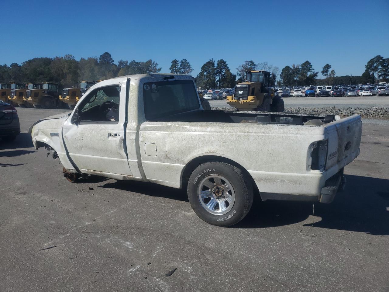 2007 Ford Ranger White vin: 1FTYR10DX7PA82676