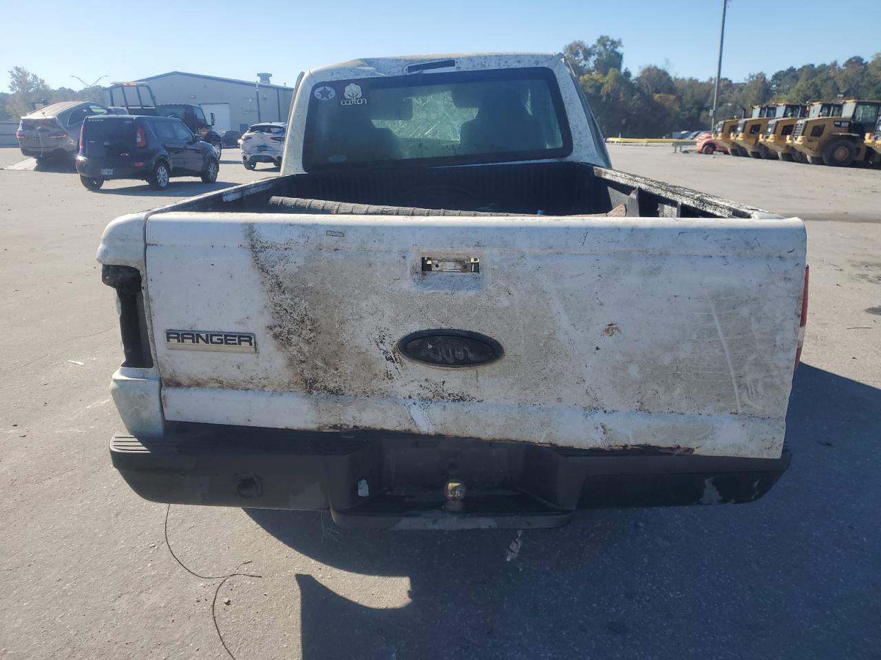 2007 Ford Ranger White vin: 1FTYR10DX7PA82676