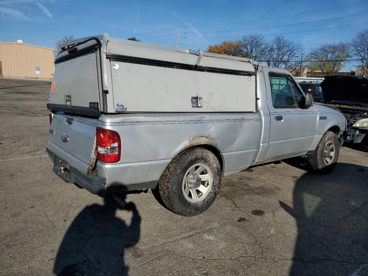 2007 Ford Ranger Silver vin: 1FTYR10DX7PA96125