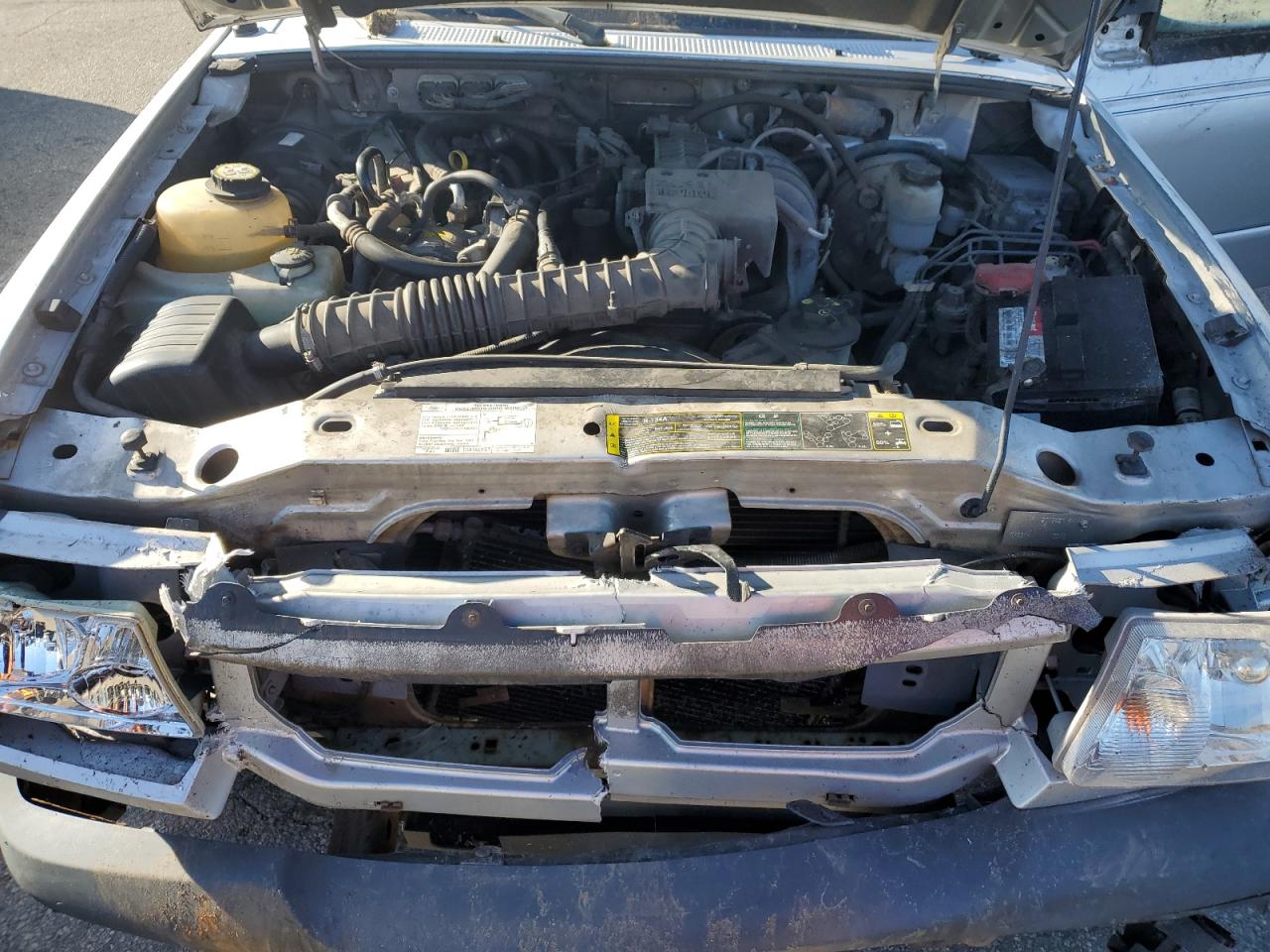 2007 Ford Ranger Silver vin: 1FTYR10DX7PA96125