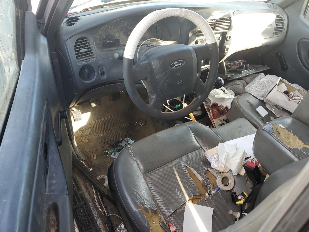 2007 Ford Ranger Silver vin: 1FTYR10DX7PA96125
