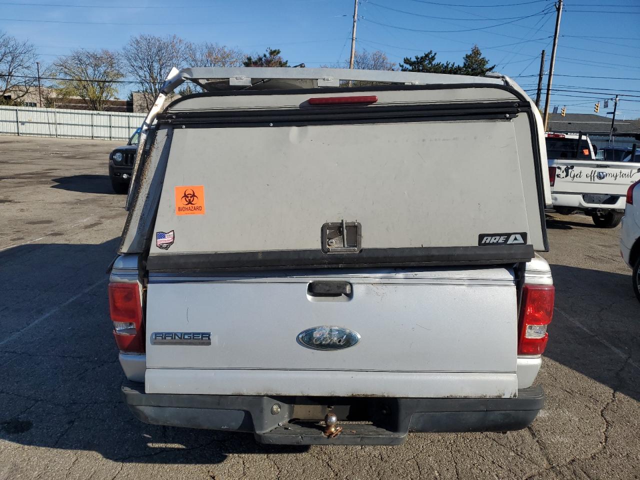 2007 Ford Ranger Silver vin: 1FTYR10DX7PA96125