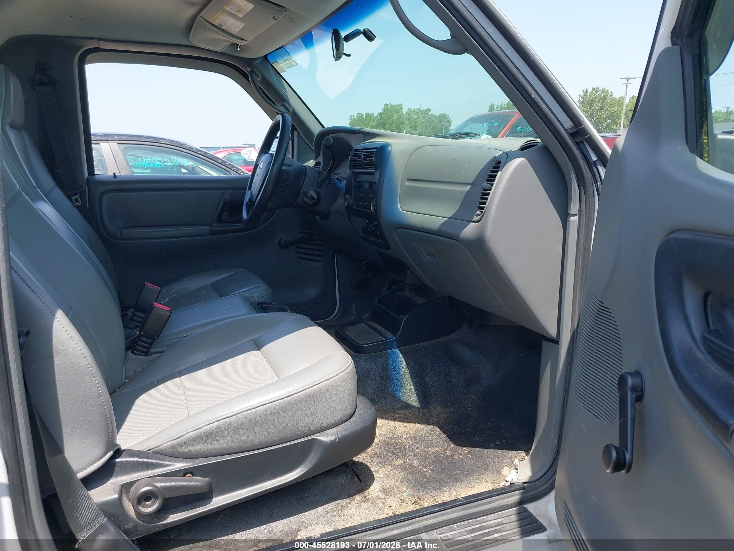 2008 Ford Ranger Xl/xlt White vin: 1FTYR10DX8PA01225