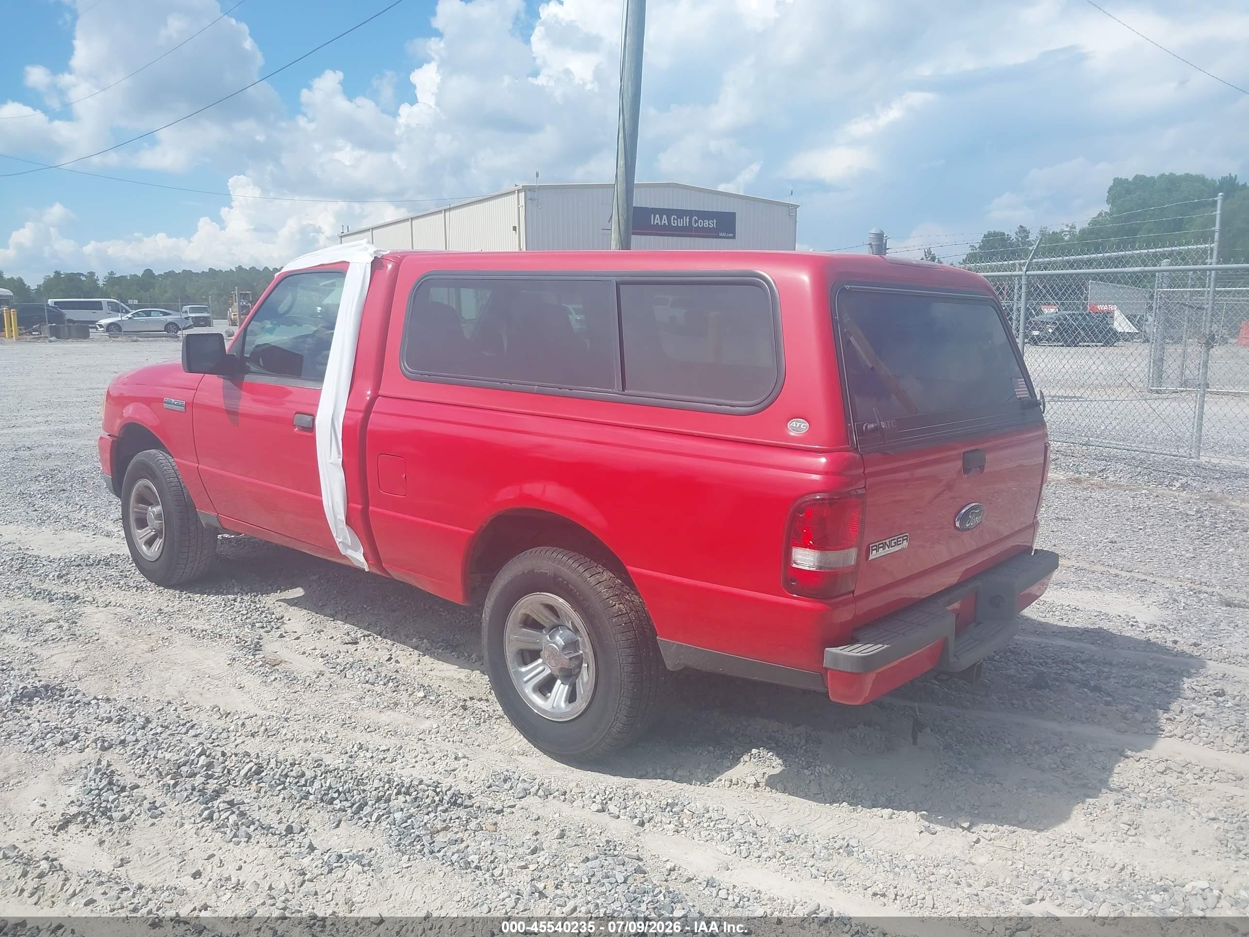 2008 Ford Ranger Xl/xlt Red vin: 1FTYR10DX8PA51932