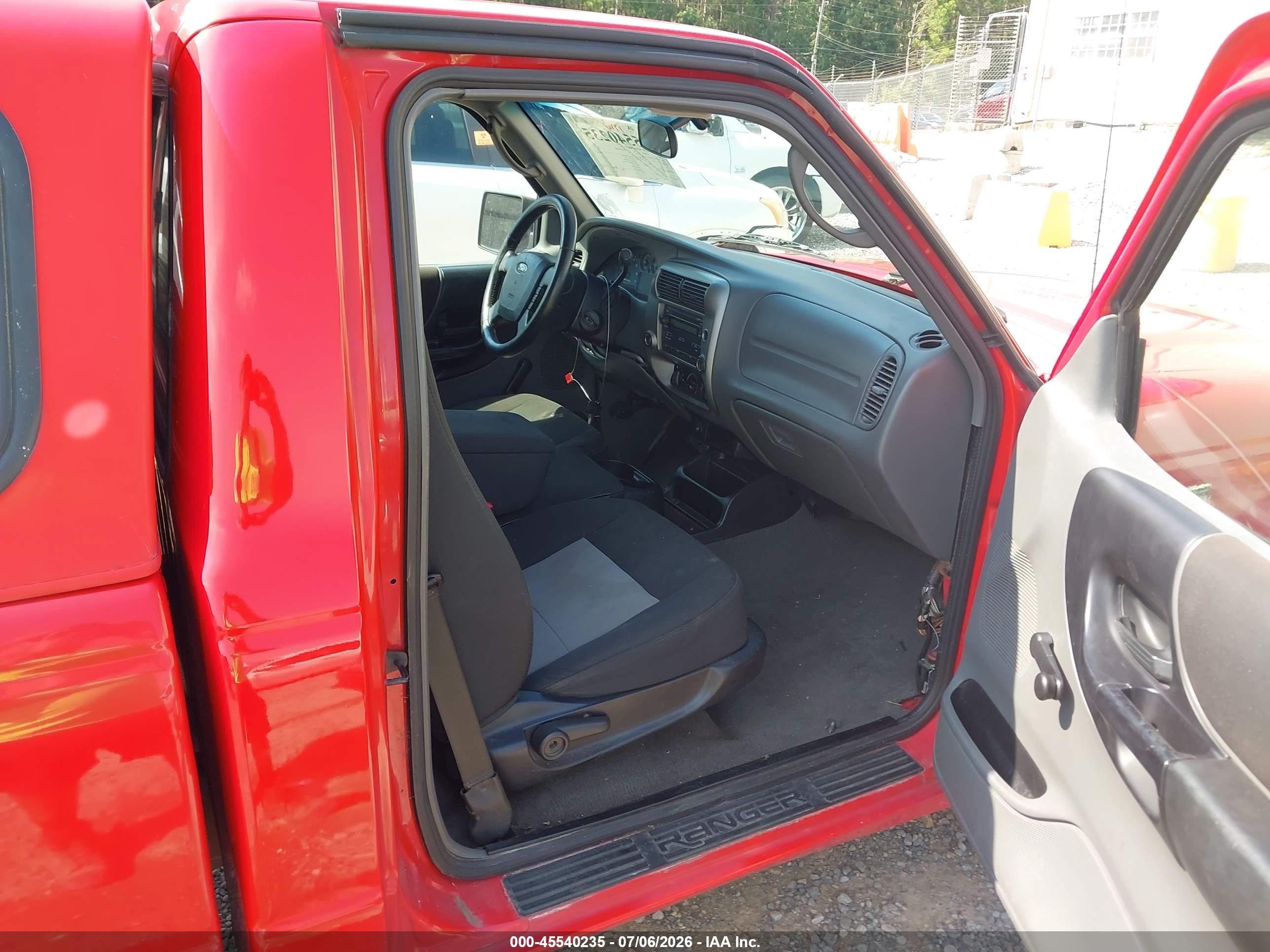 2008 Ford Ranger Xl/xlt Red vin: 1FTYR10DX8PA51932