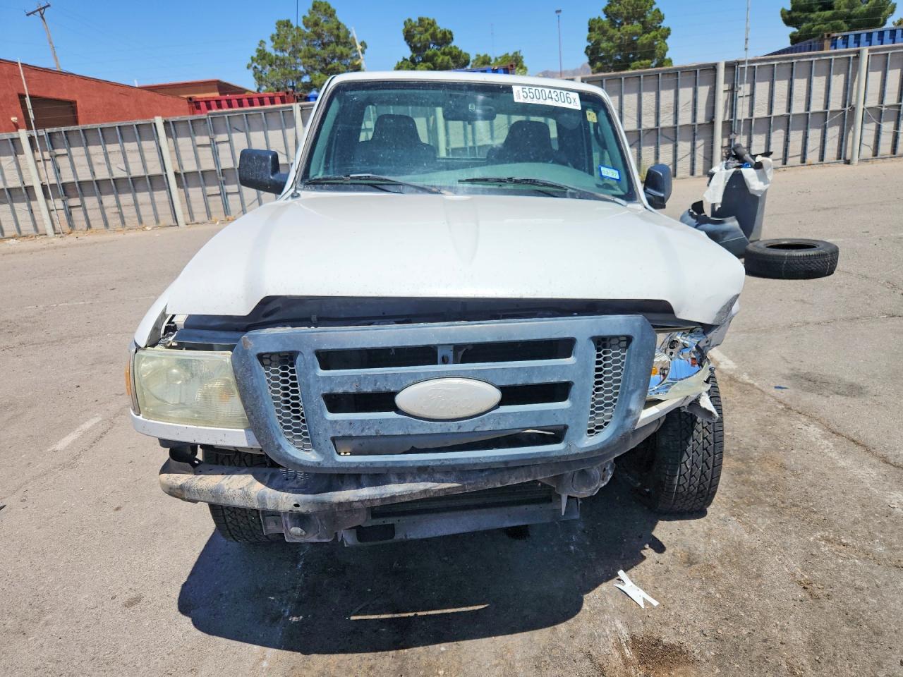 2008 Ford Ranger White vin: 1FTYR10DX8PA76653