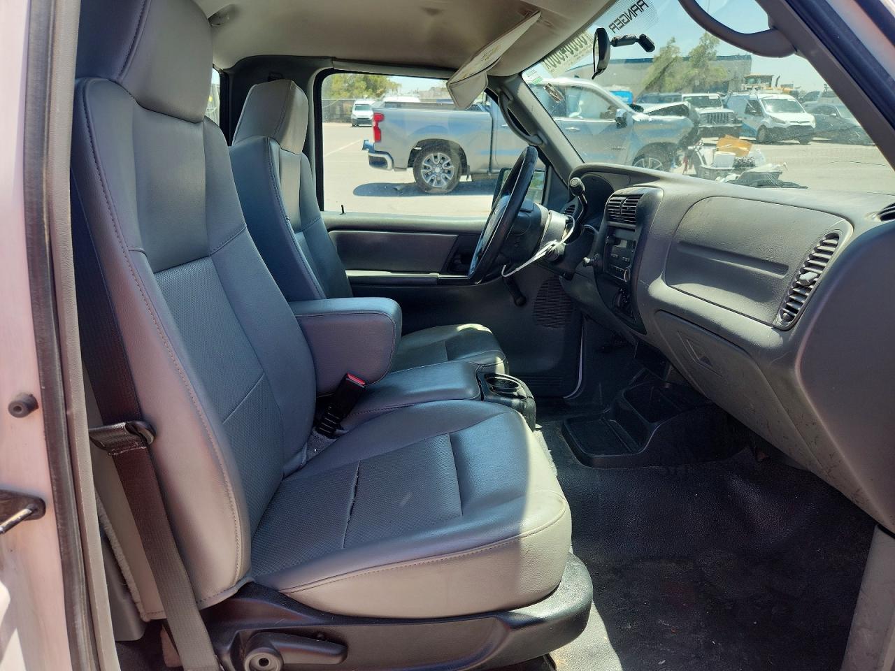 2008 Ford Ranger White vin: 1FTYR10DX8PA76653