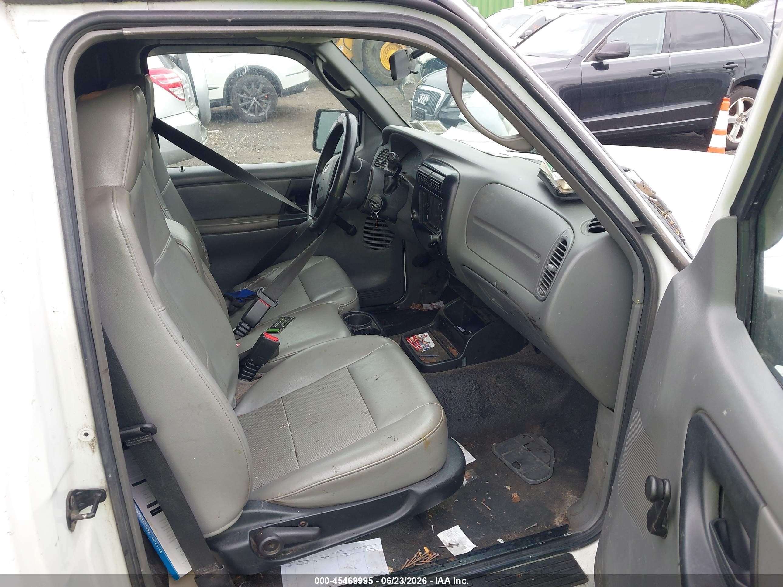 2008 Ford Ranger Xl/xlt White vin: 1FTYR10DX8PA88138